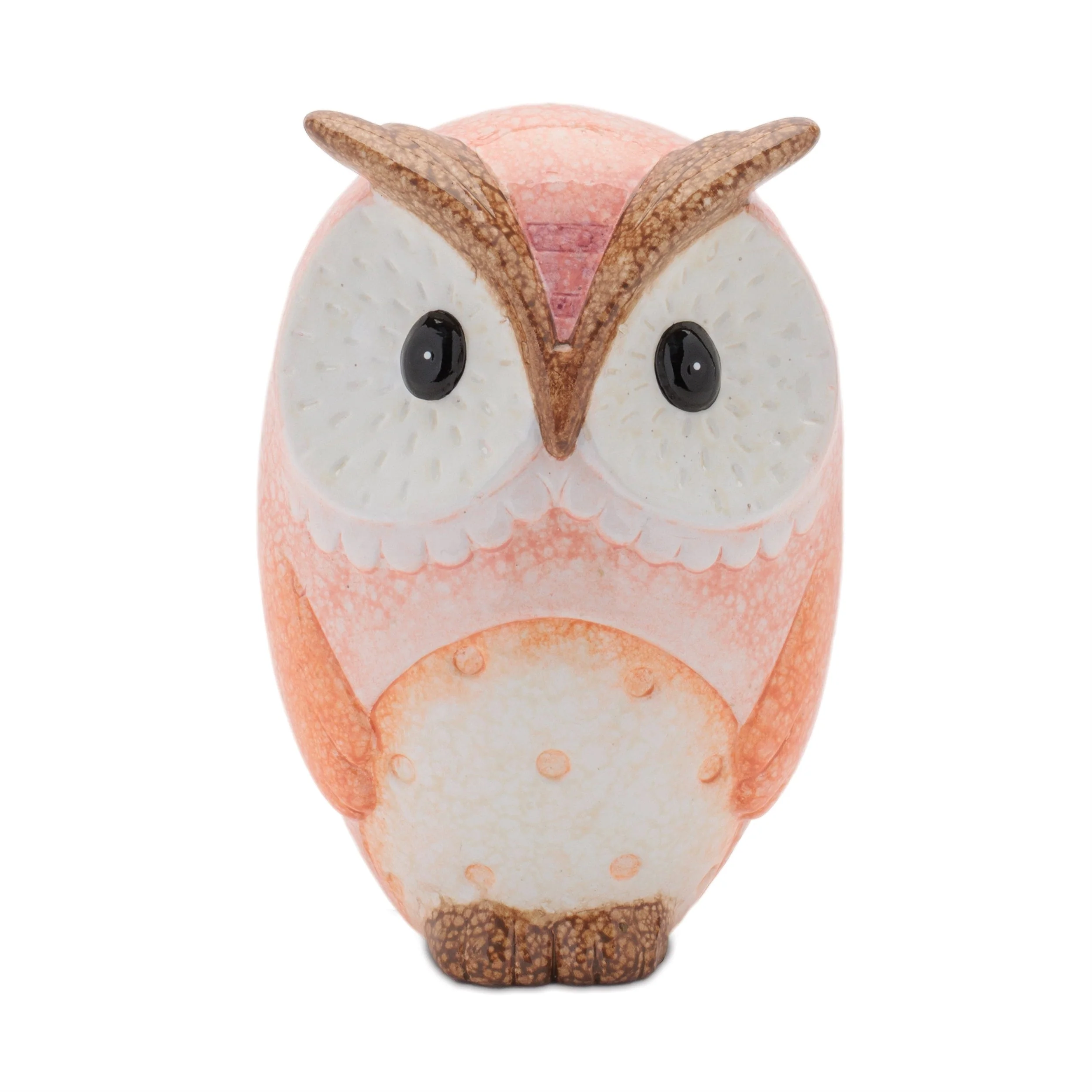 Terra cotta owl décor (set of 3) - Image 3