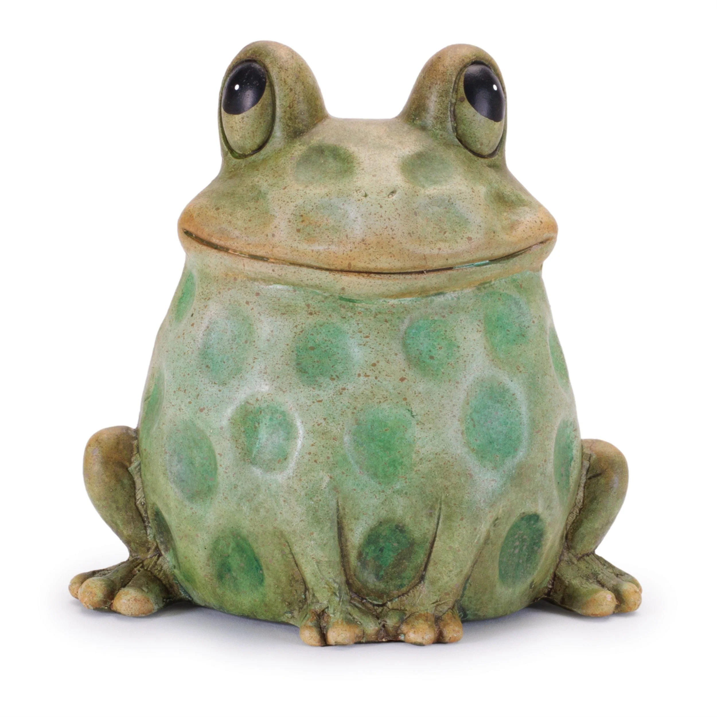 Terra Cotta Sitting Garden Frog (Set of 4) - Image 2