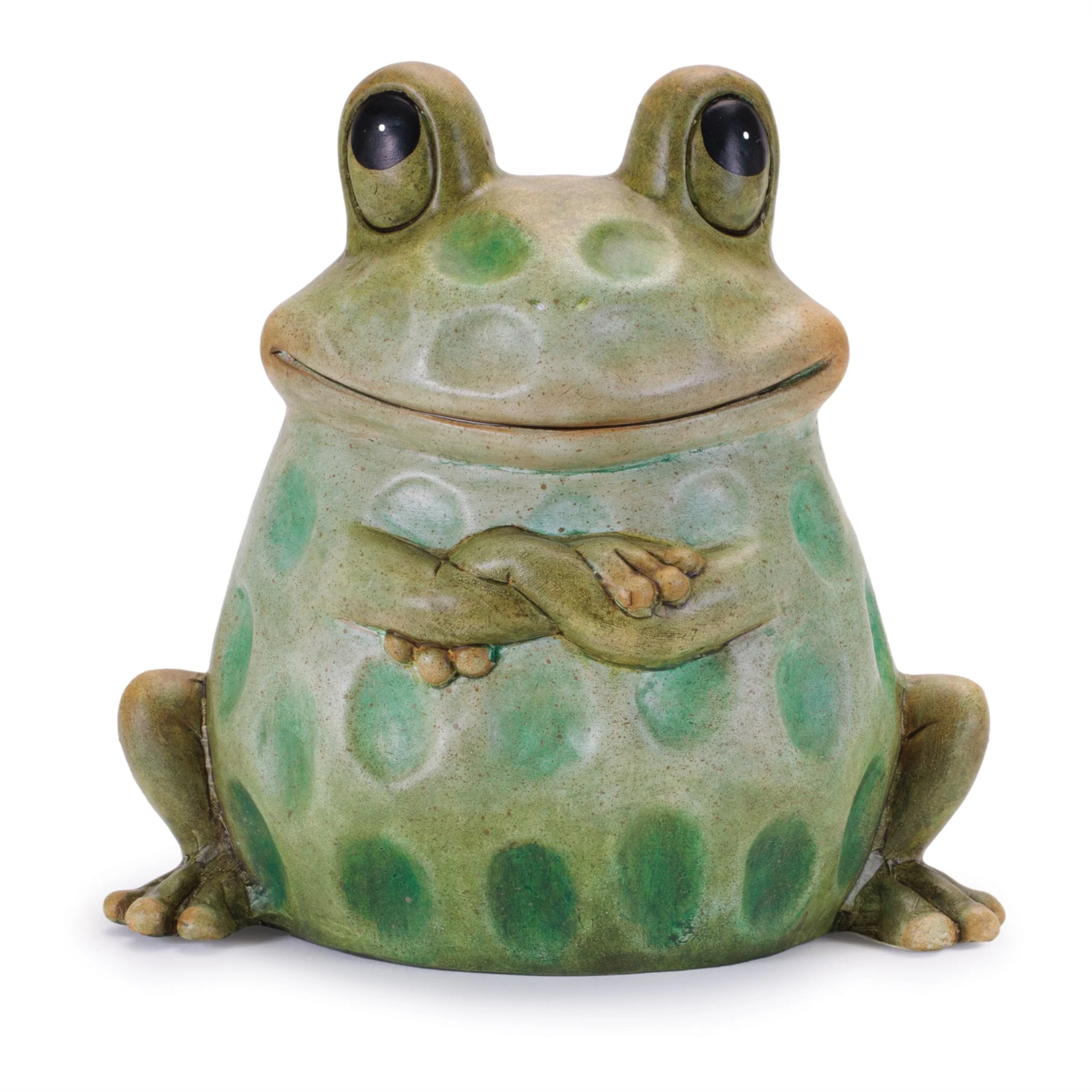 Terra Cotta Sitting Garden Frog (Set of 4) - Image 5
