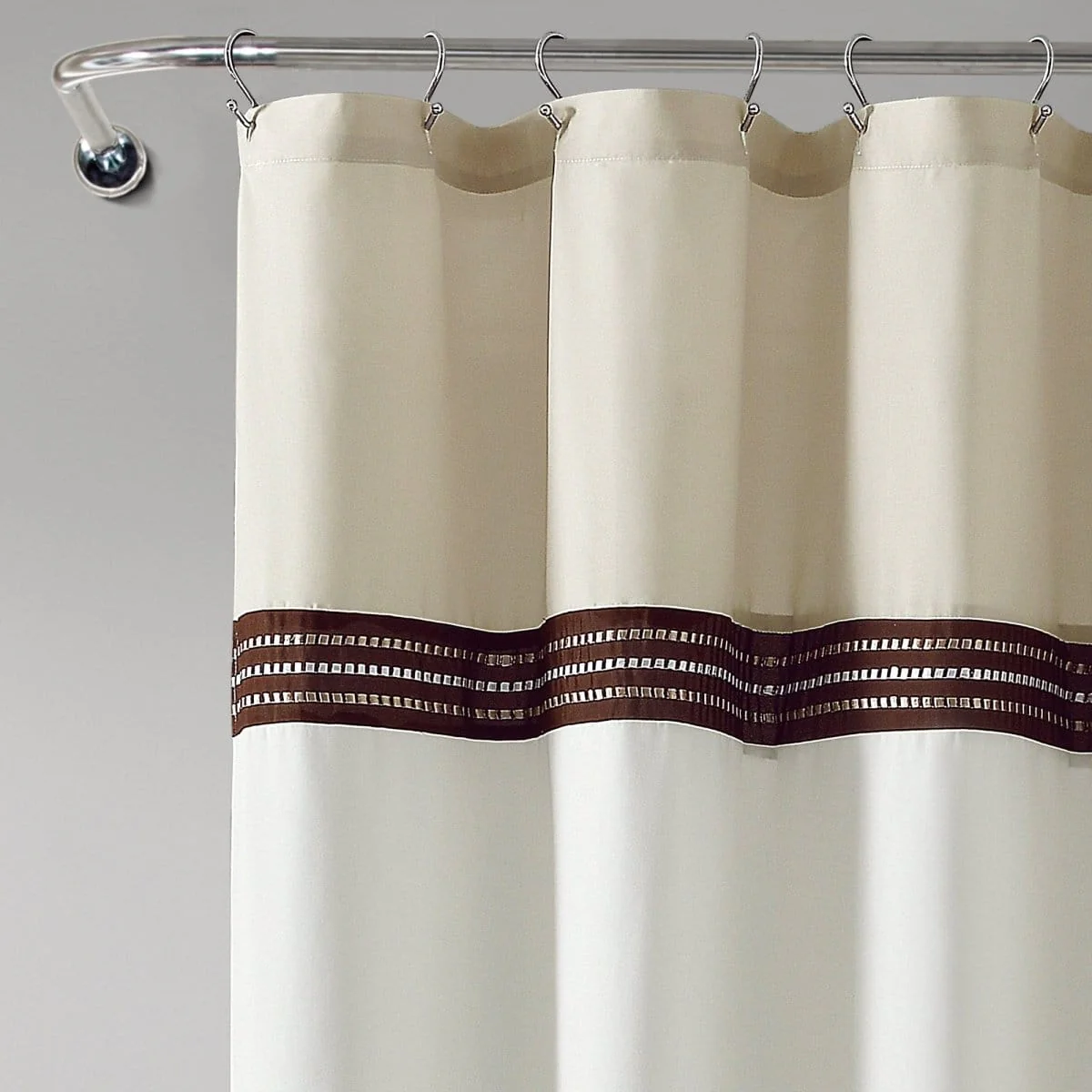 Terra Embroidery Shower Curtain - Image 4