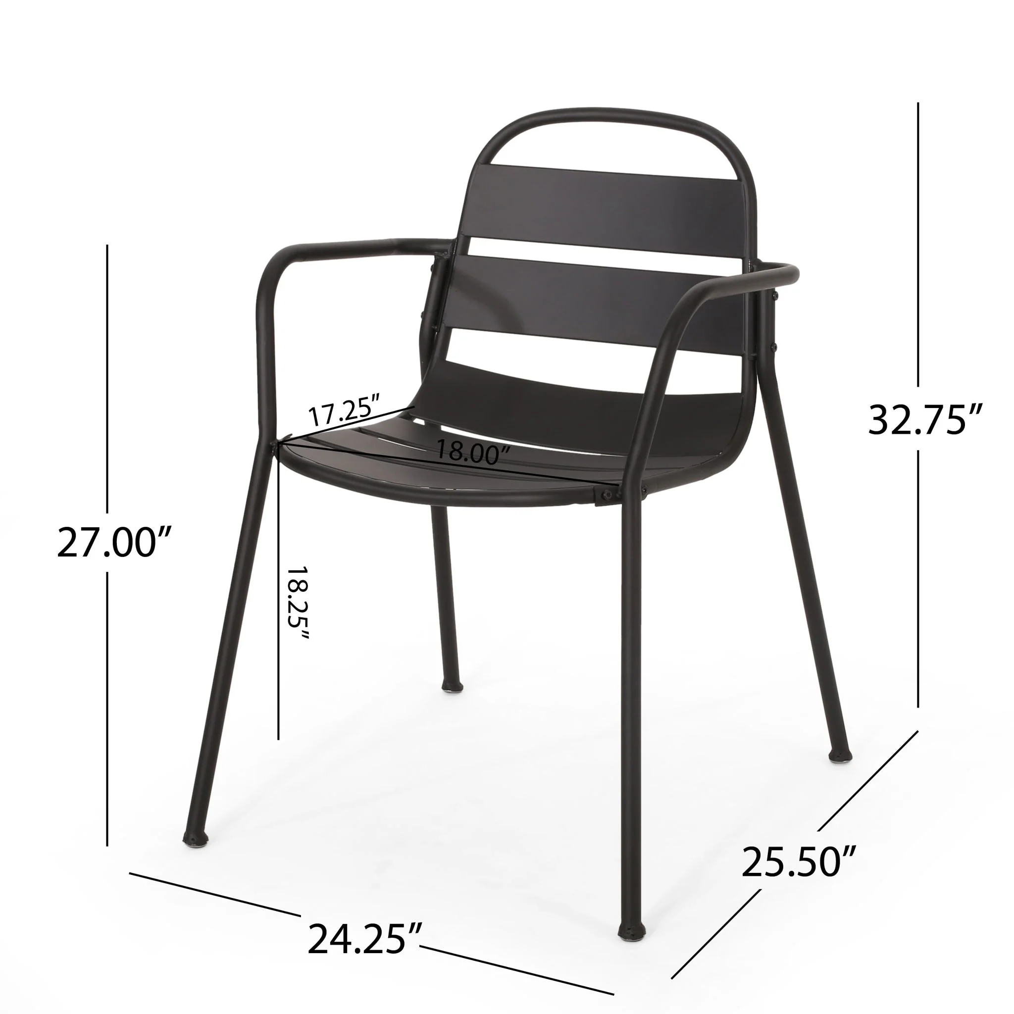 Terra Nova - Bistro Set - Matte Black - Image 2