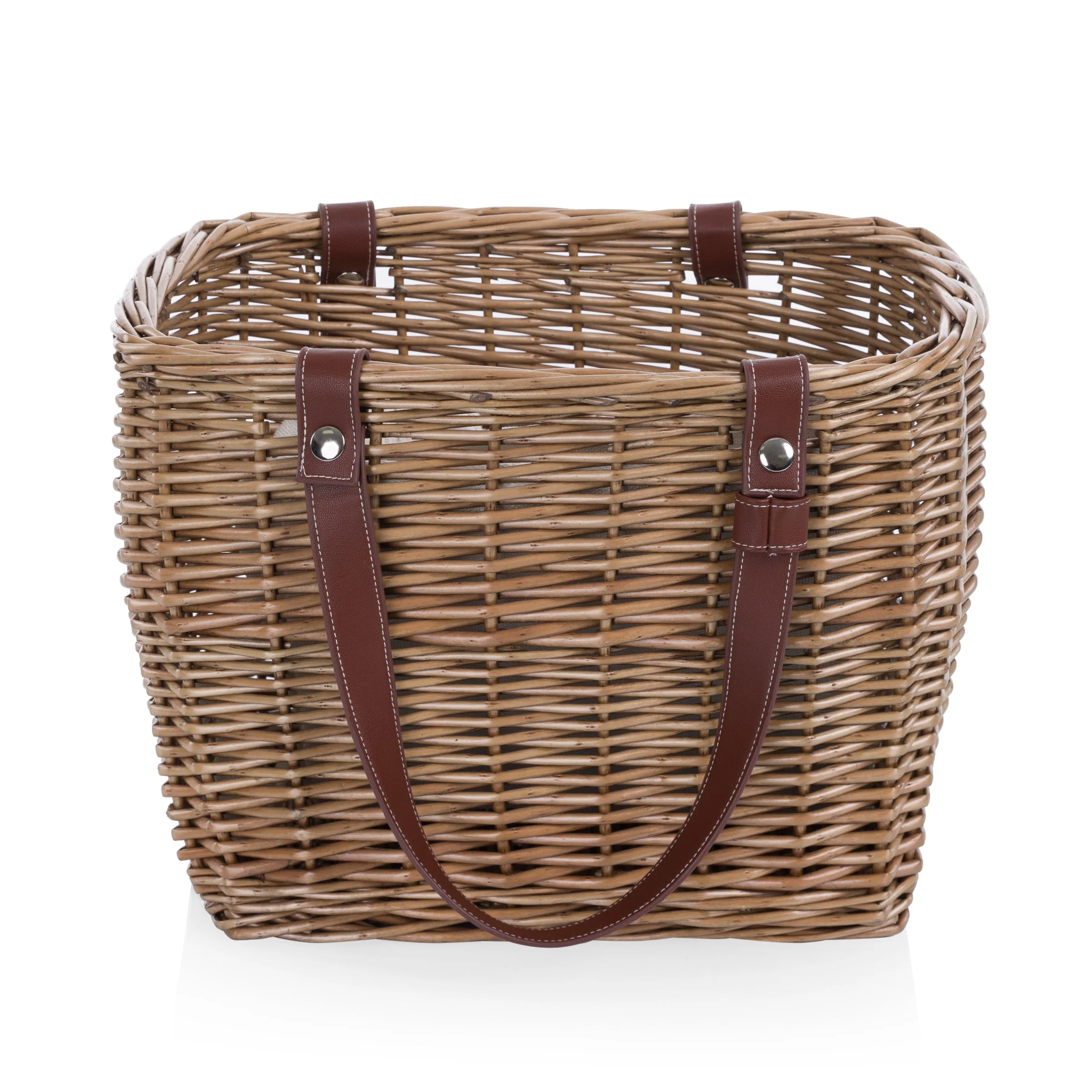 Terrabella Earth Friendly Handwoven Picnic Basket Set for 2 - Image 11