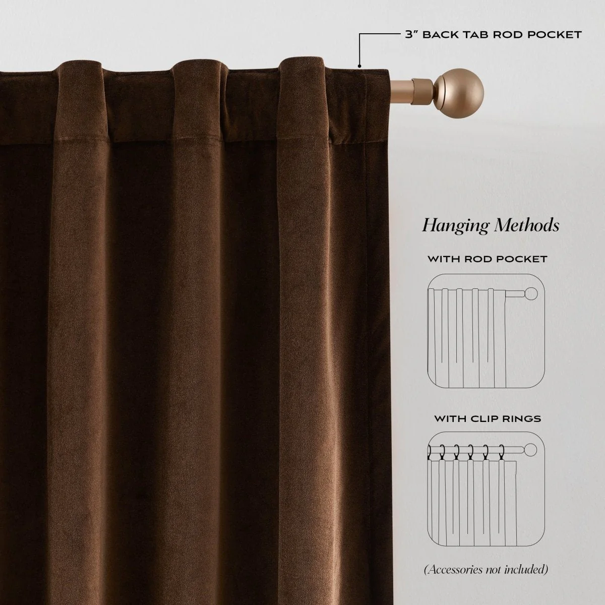 Terran Velvet Blackout Window Curtain Panels - Image 17
