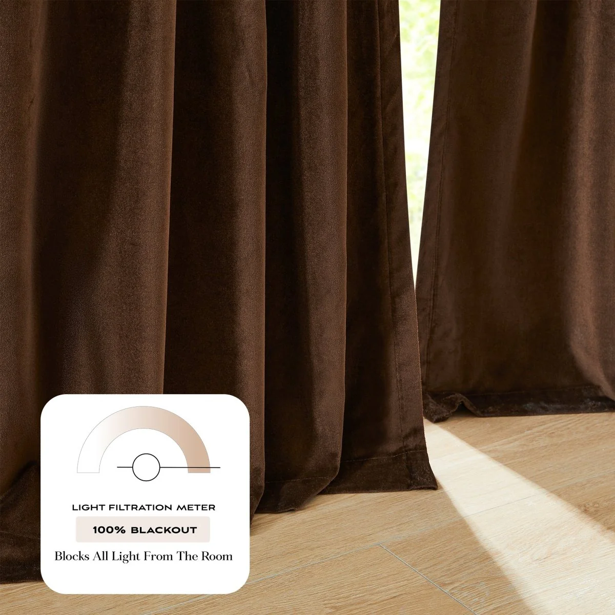 Terran Velvet Blackout Window Curtain Panels - Image 18