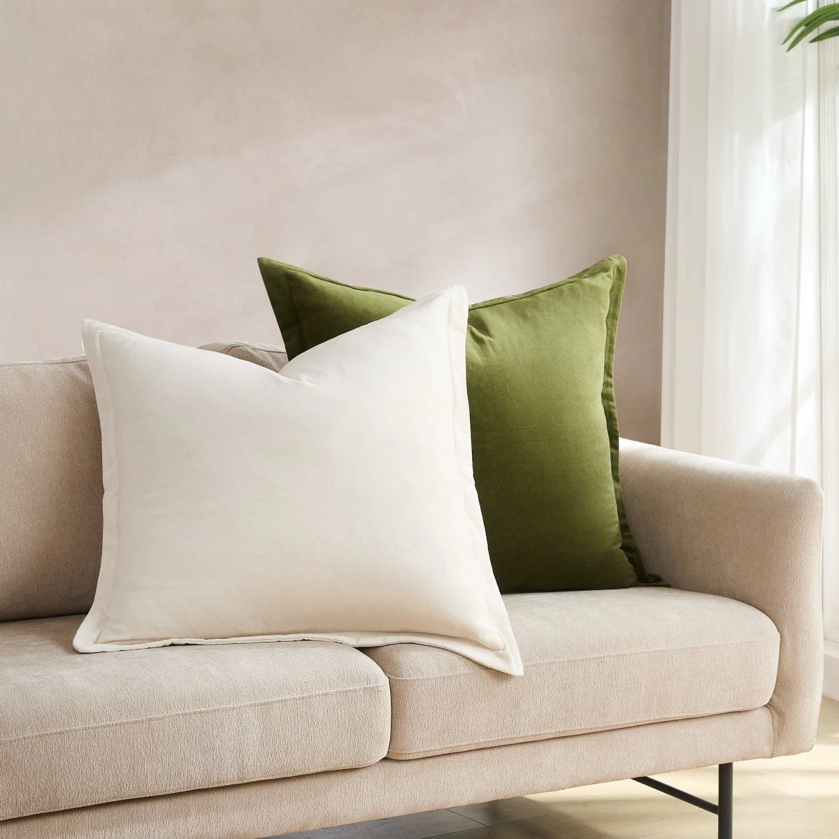 Terran Velvet Euro Sham Cover - Image 2