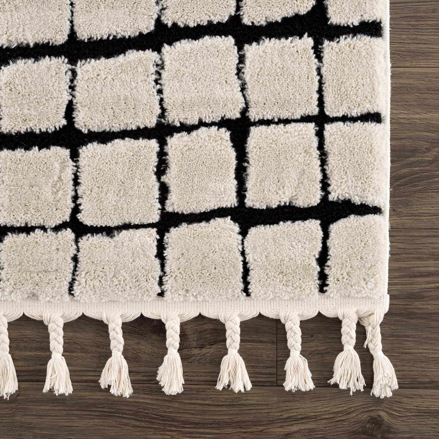 Teshi Checkered Area Rug - Clearance - Image 3