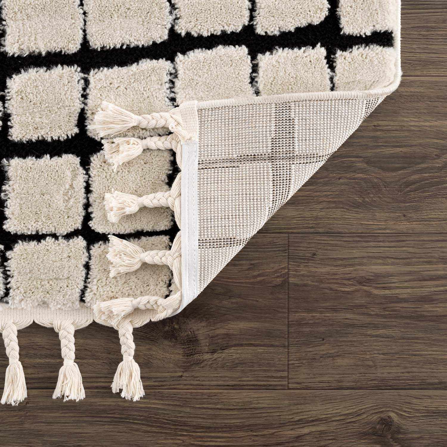 Teshi Checkered Area Rug - Clearance - Image 6