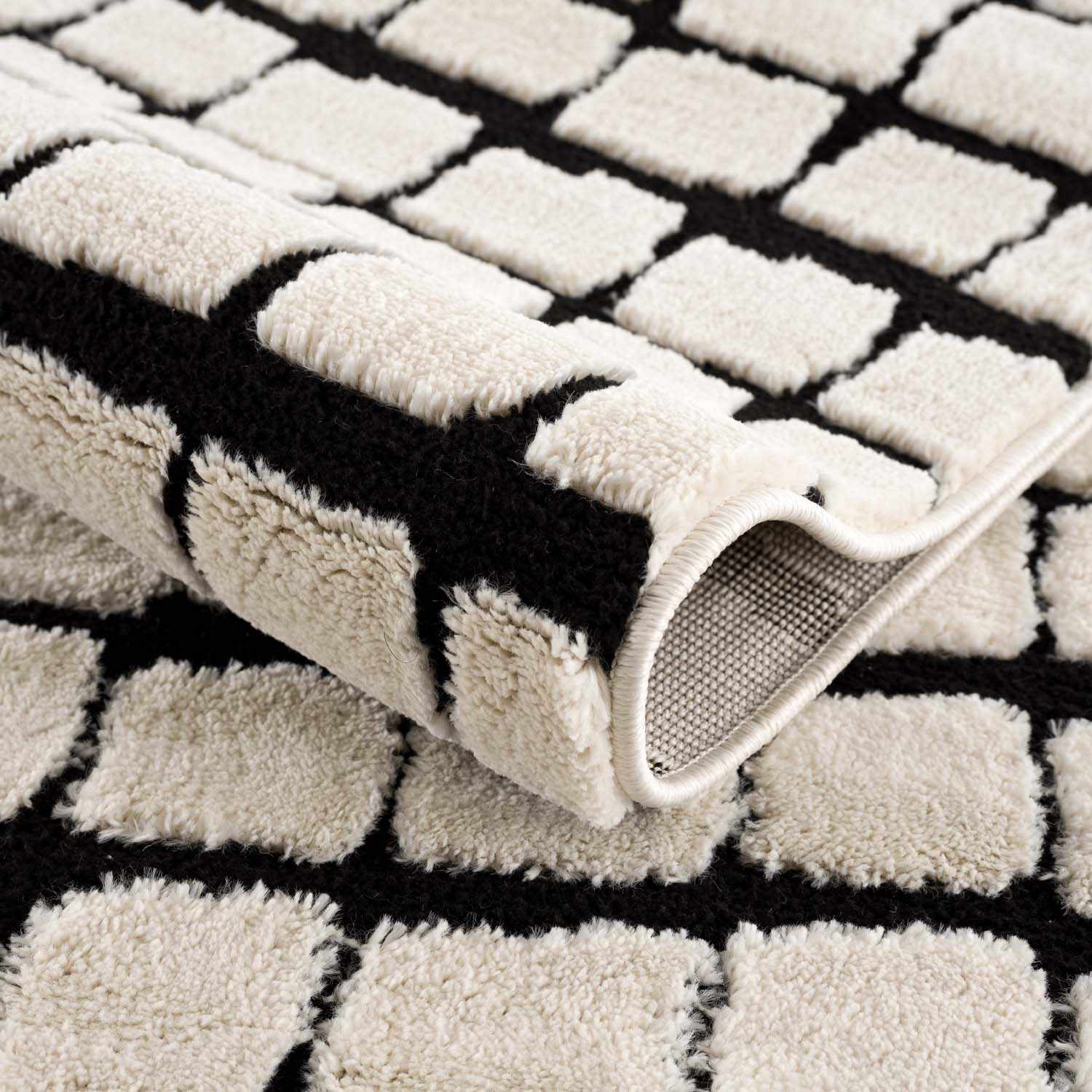 Teshi Checkered Area Rug - Clearance - Image 7