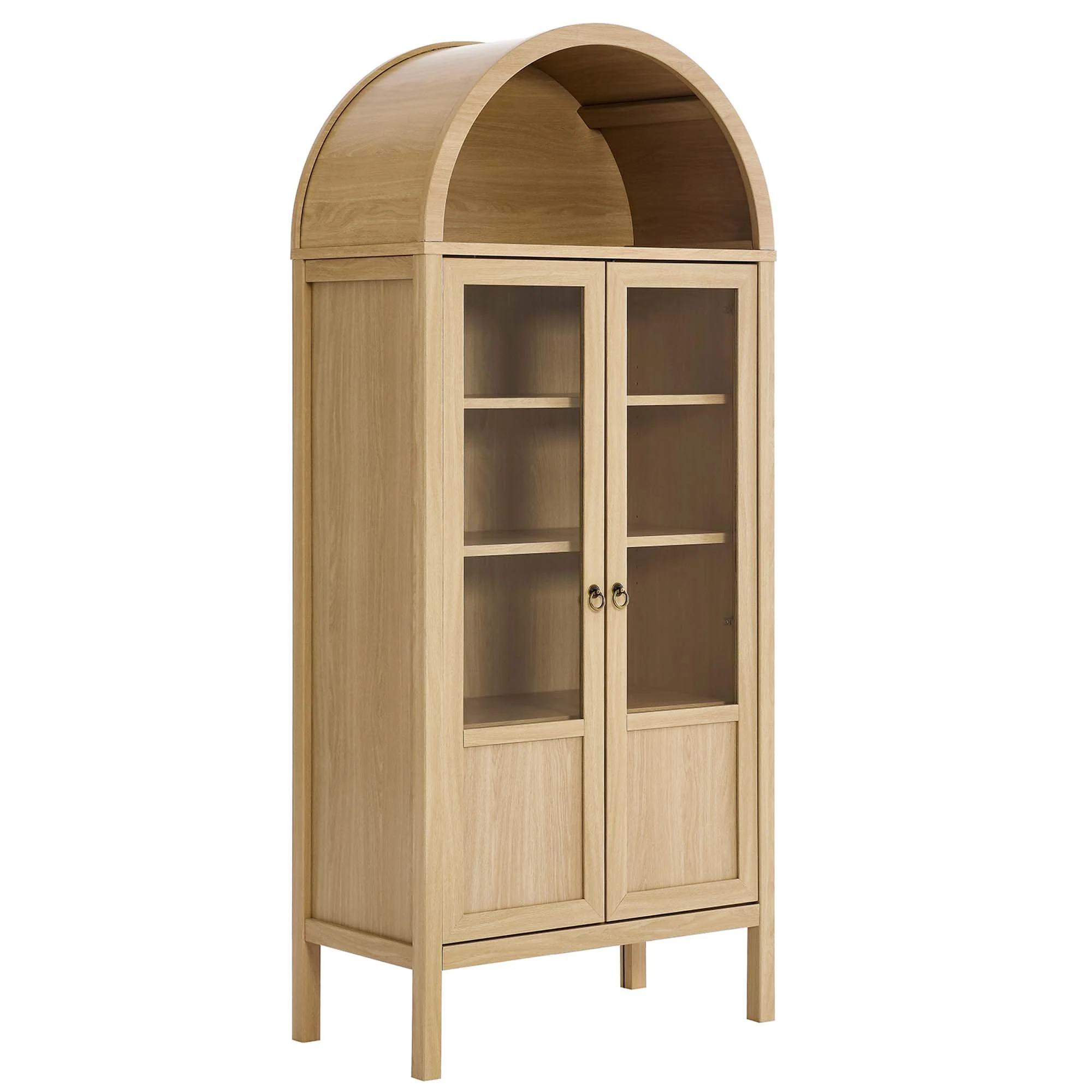 Tessa Tall Arched Storage Display Cabinet by Modway - Image 20