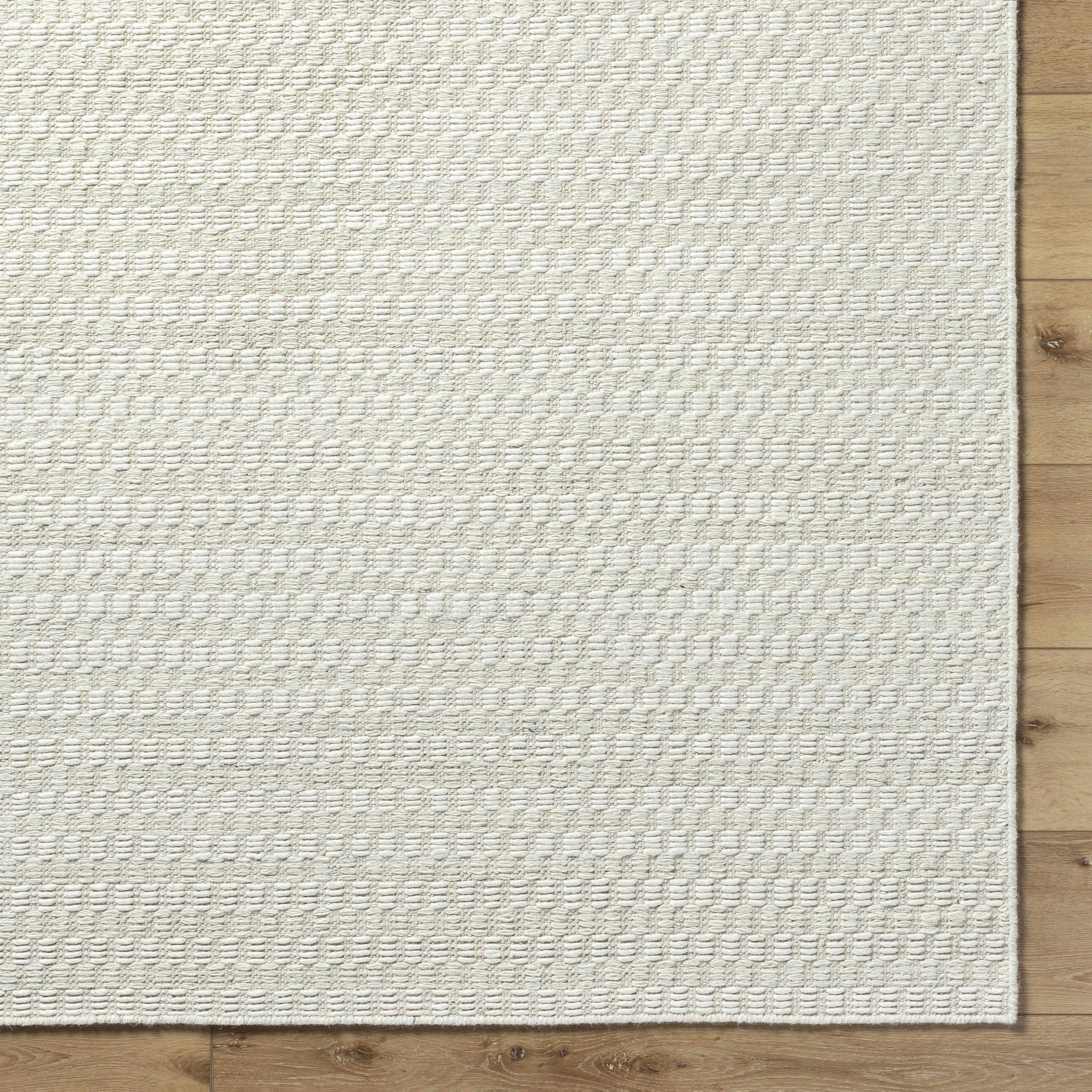 Tevah Siver Wool Rug - Image 6