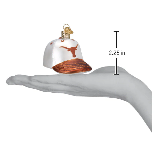 Texas Baseball Cap Ornament - Image 4