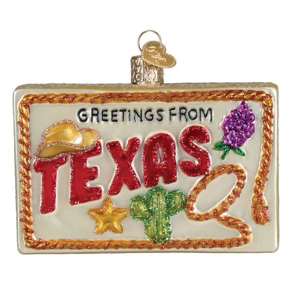 Texas Postcard Ornament - Image 2