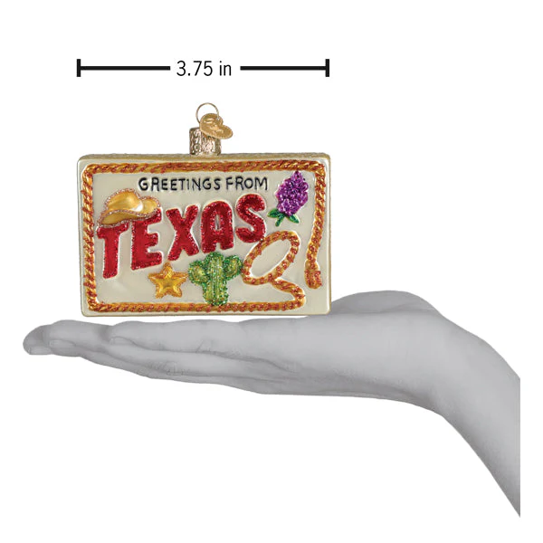 Texas Postcard Ornament - Image 5