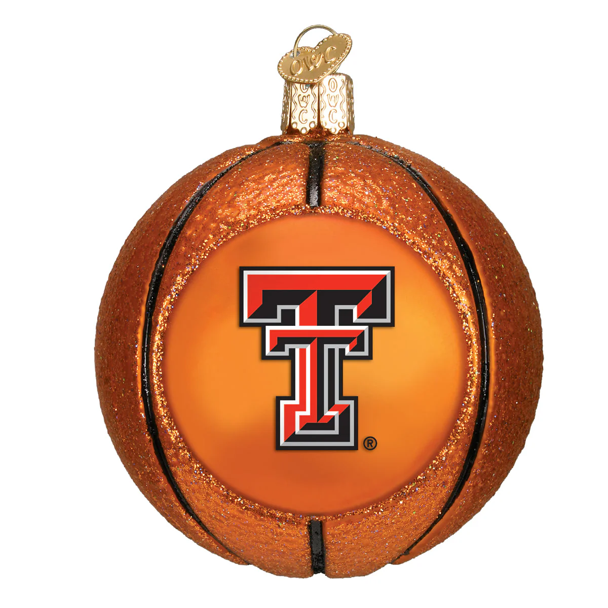 Texas Tech Basketball Ornament - Image 3