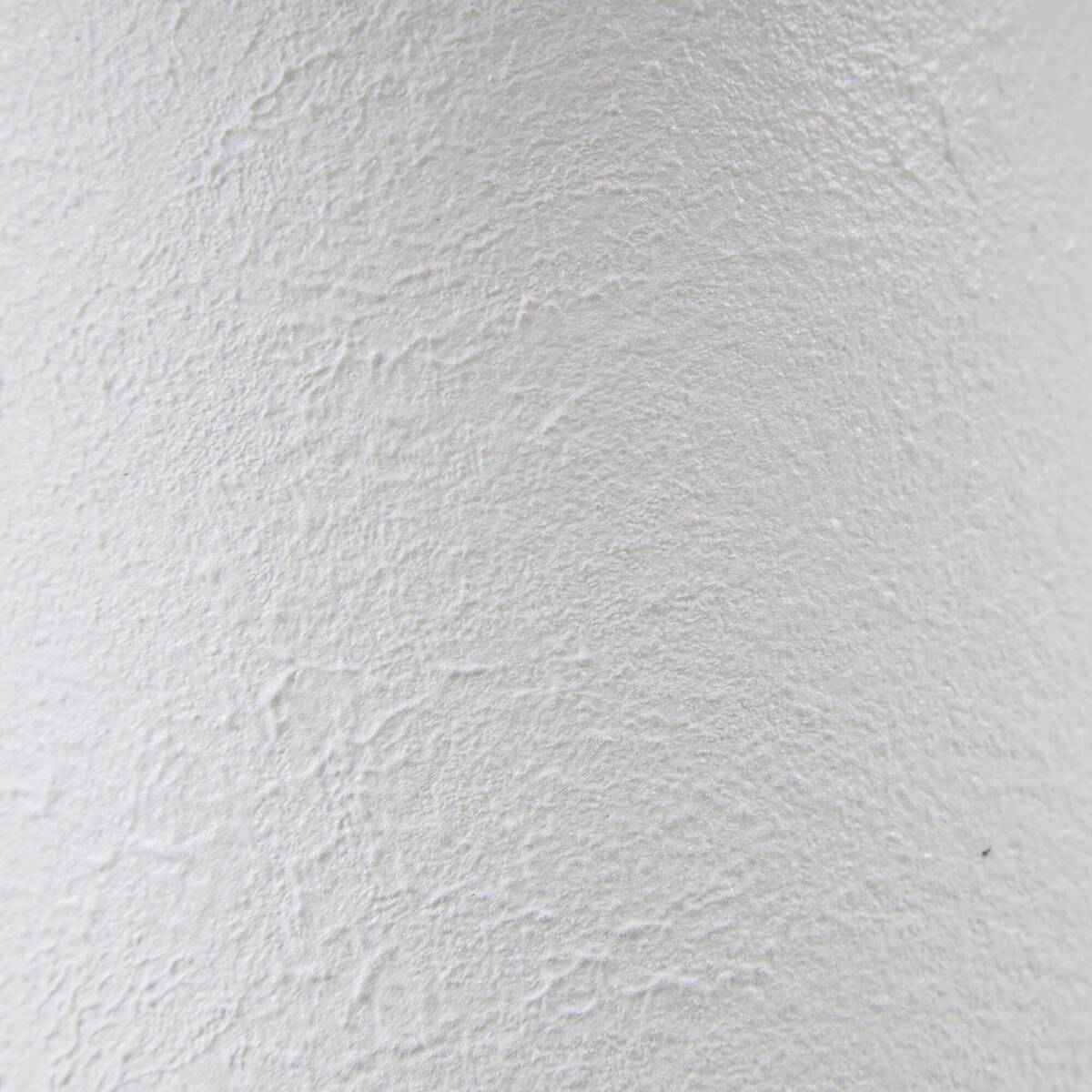 Textured Ceramic Table Lamp with Fluted Fabric Shade - White - Image 10