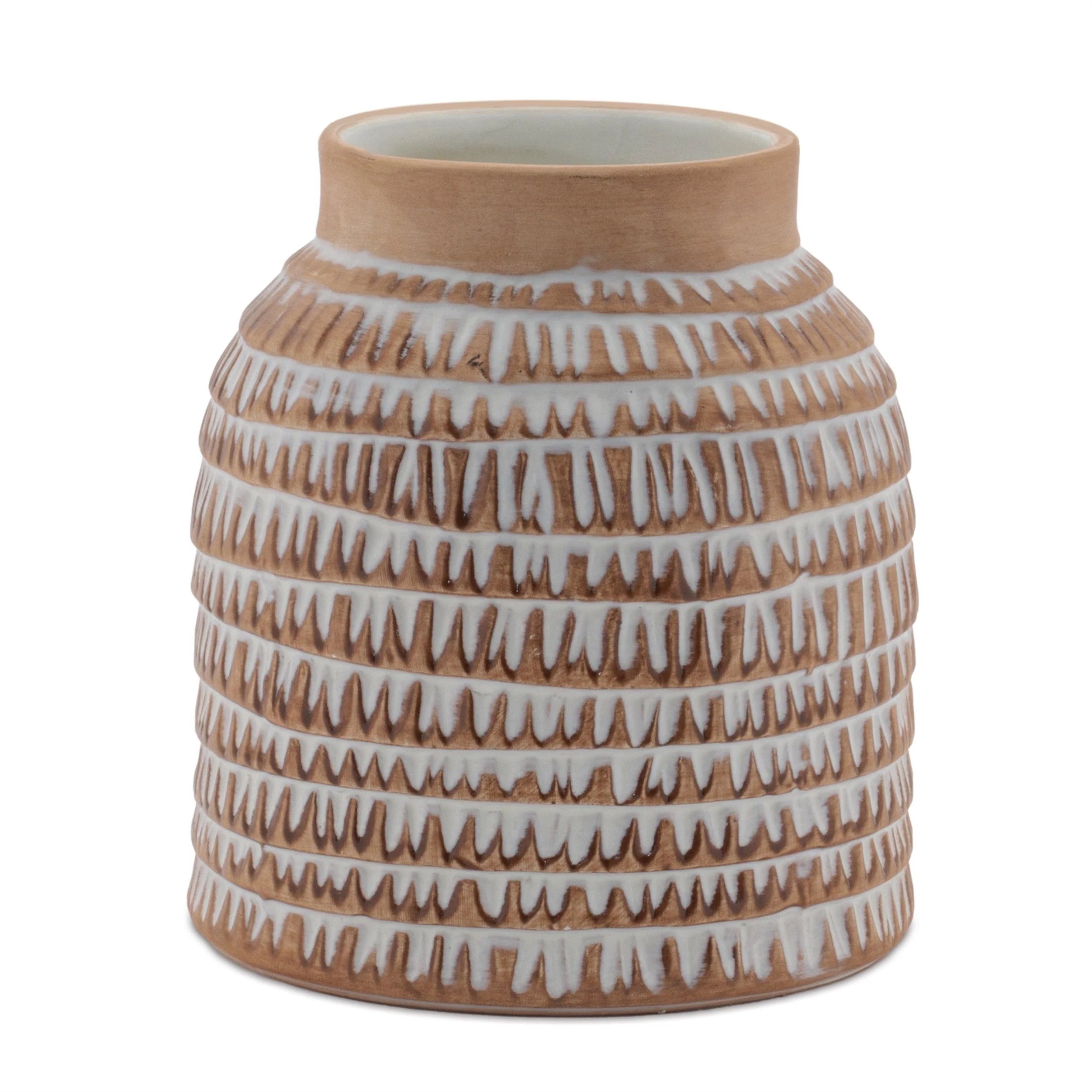 Textured Ceramic Vase (Set of 2) - Image 4