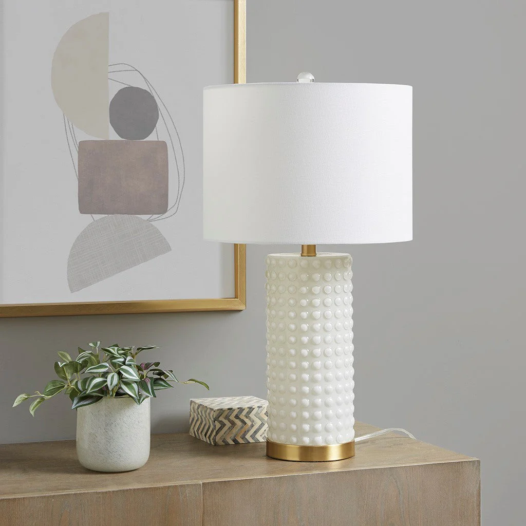 Textured Dot Table Lamp - Image 2
