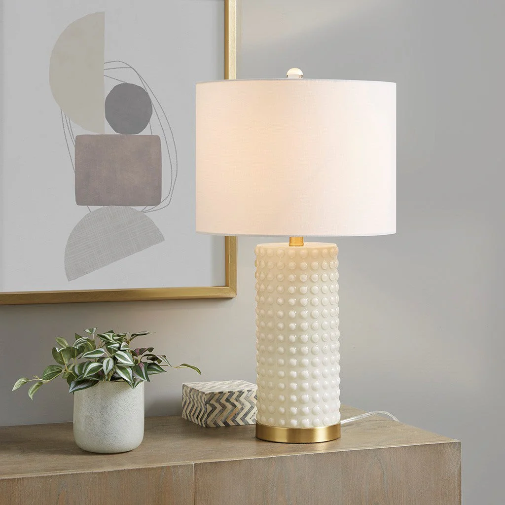 Textured Dot Table Lamp - Image 3
