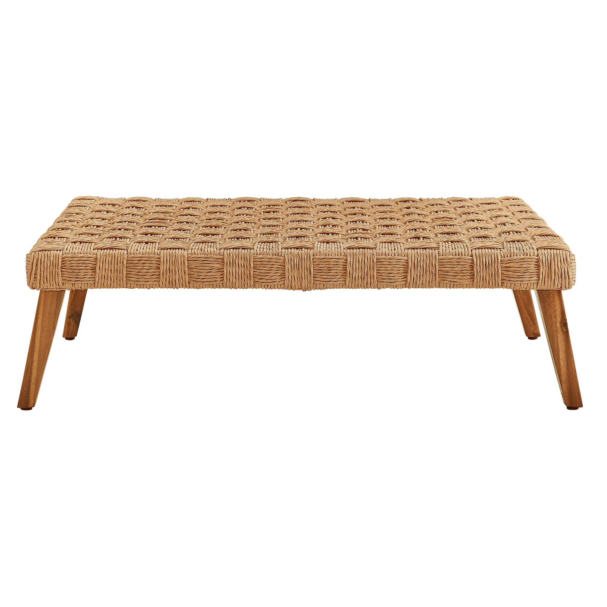 Thames Outdoor Patio Wicker Rattan Coffee Table by Modway - Image 5