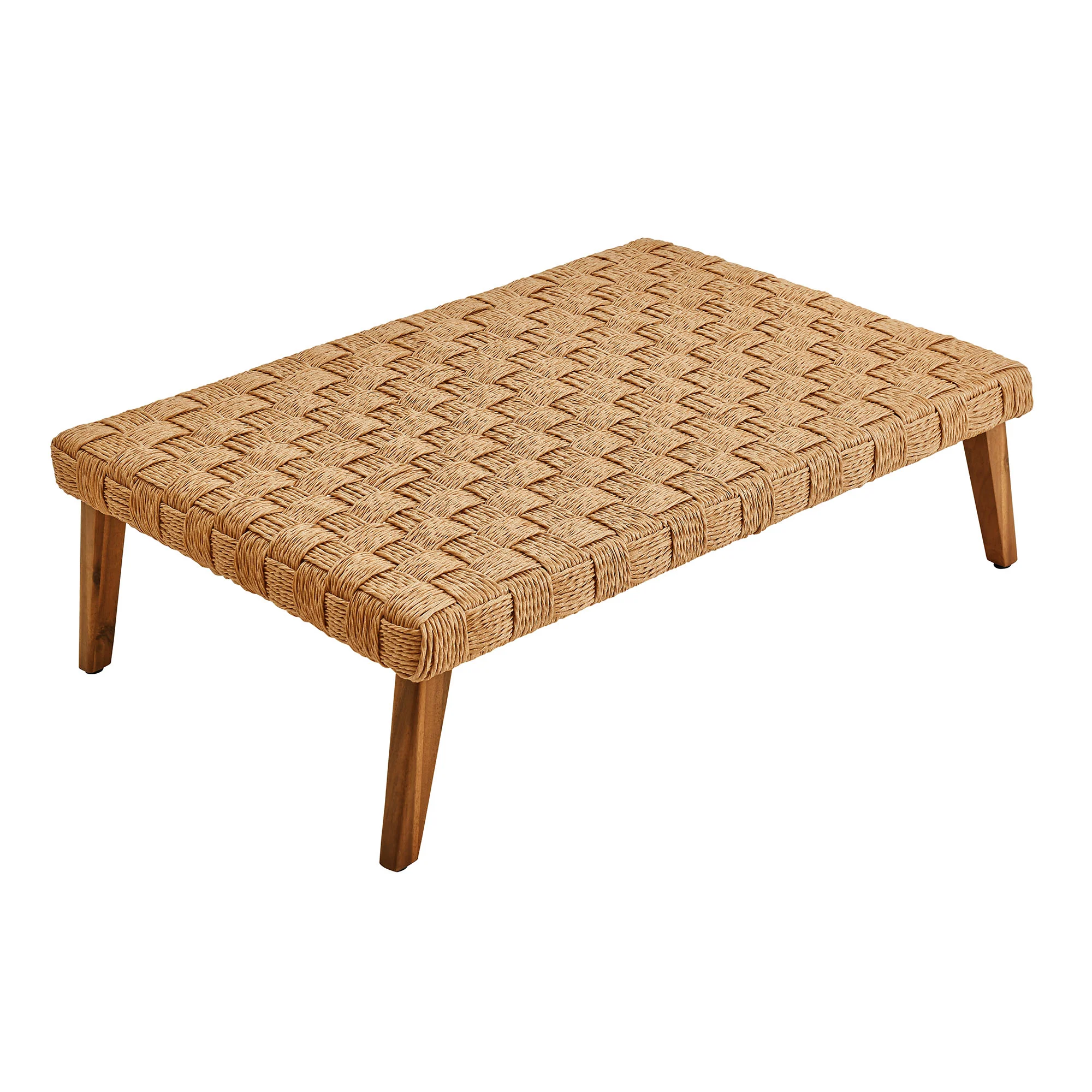 Thames Outdoor Patio Wicker Rattan Coffee Table by Modway - Image 6