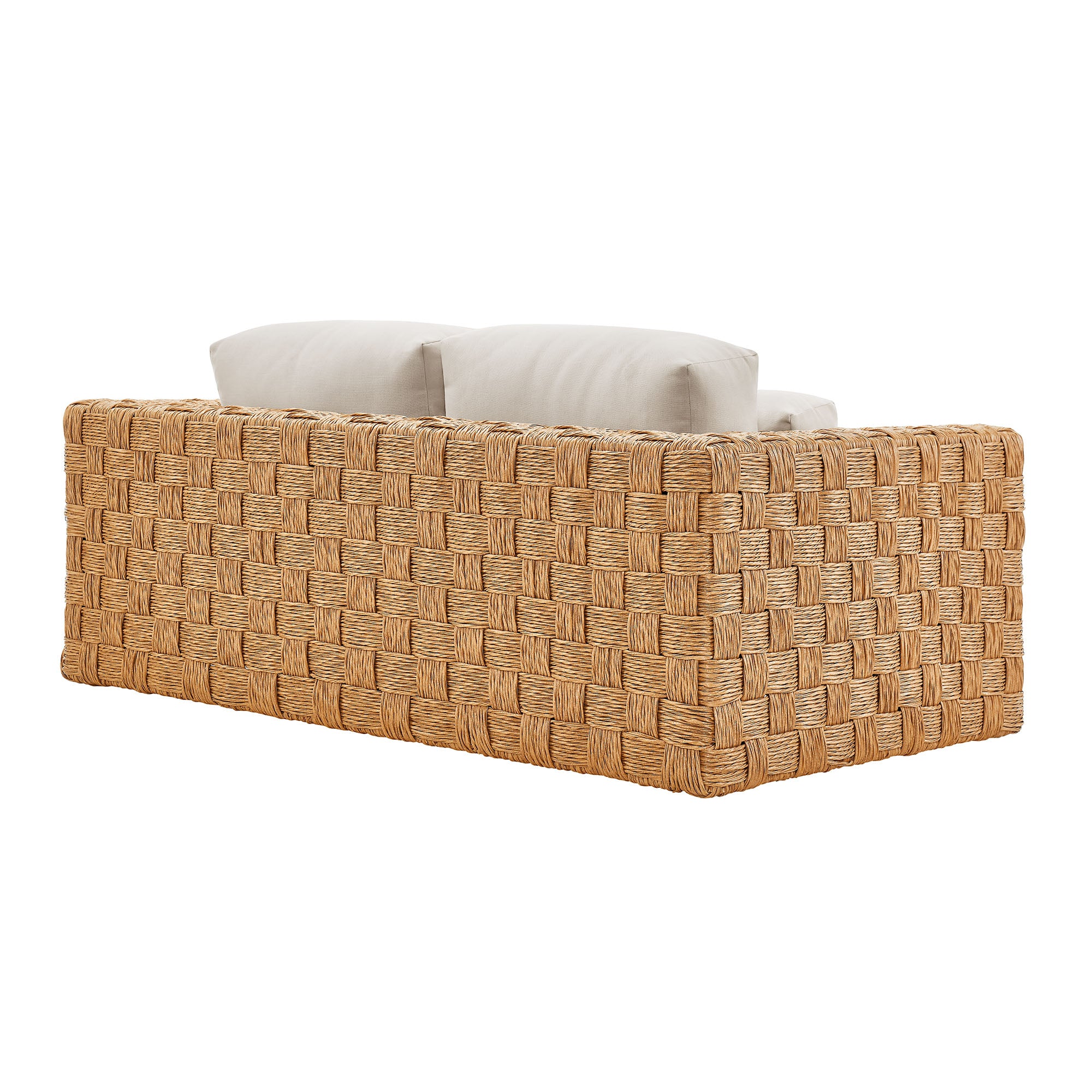 Thames Outdoor Patio Wicker Loveseat by Modway - Image 5