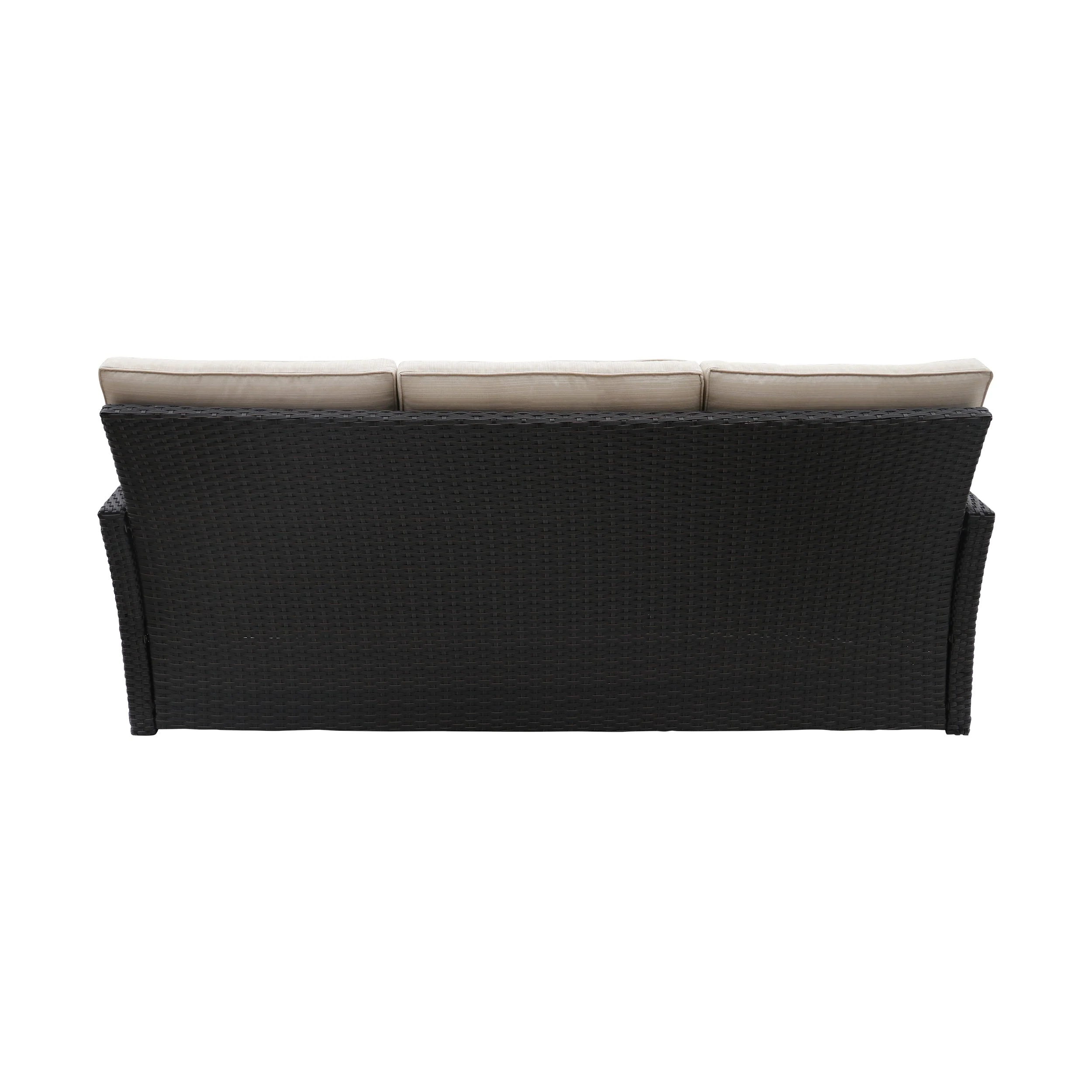 The All-Weather Steel-Framed Three-Seater Patio Sofa - Image 10