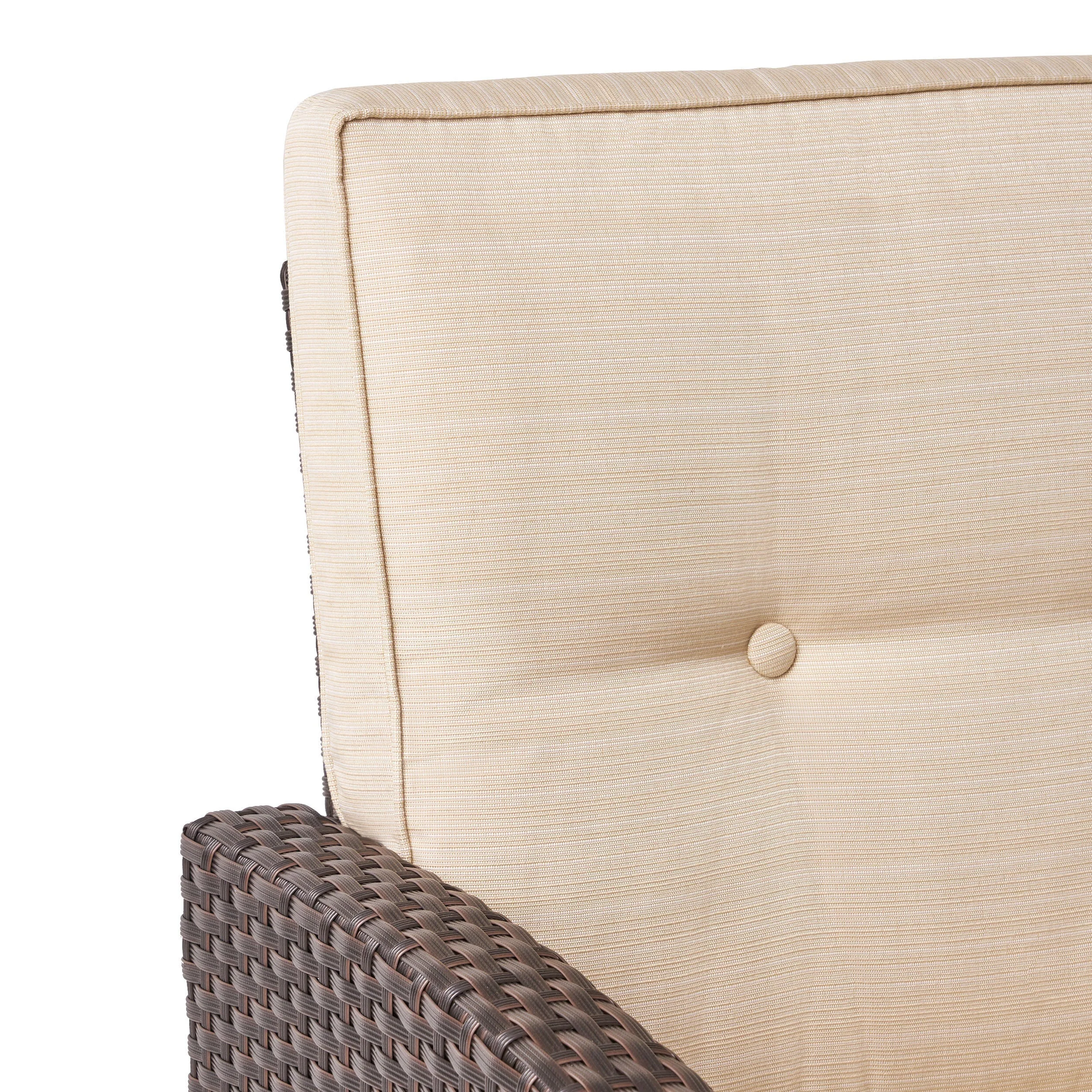 The All-Weather Steel-Framed Three-Seater Patio Sofa - Image 12