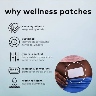 The Good Patch Cycle Plant-Based Vegan Wellness Patch 4ct - Image 4