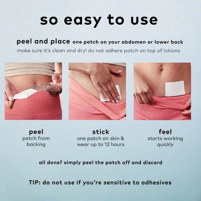 The Good Patch Cycle Plant-Based Vegan Wellness Patch 4ct - Image 6