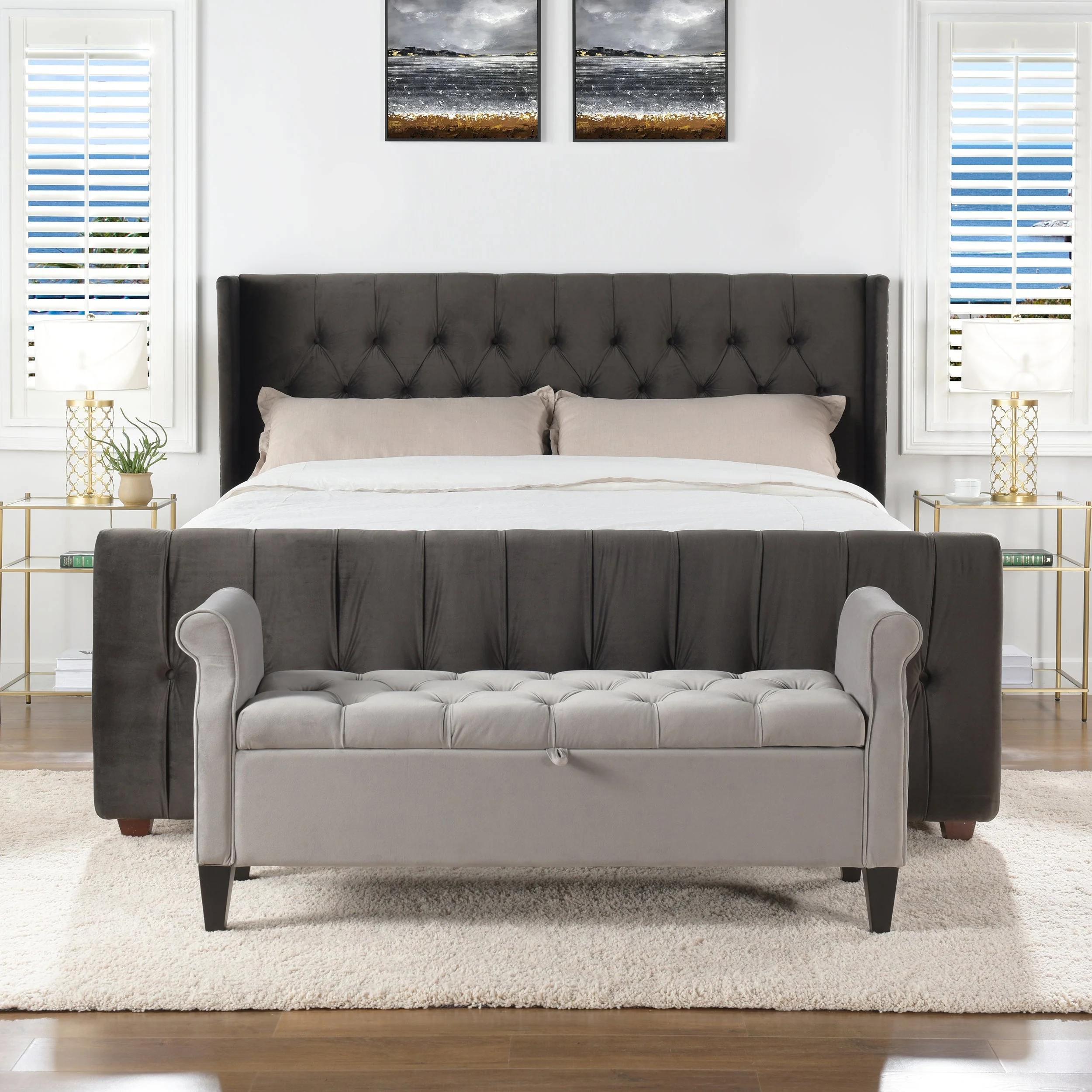 The Heritage Bedstead King Bed Frame - Image 4