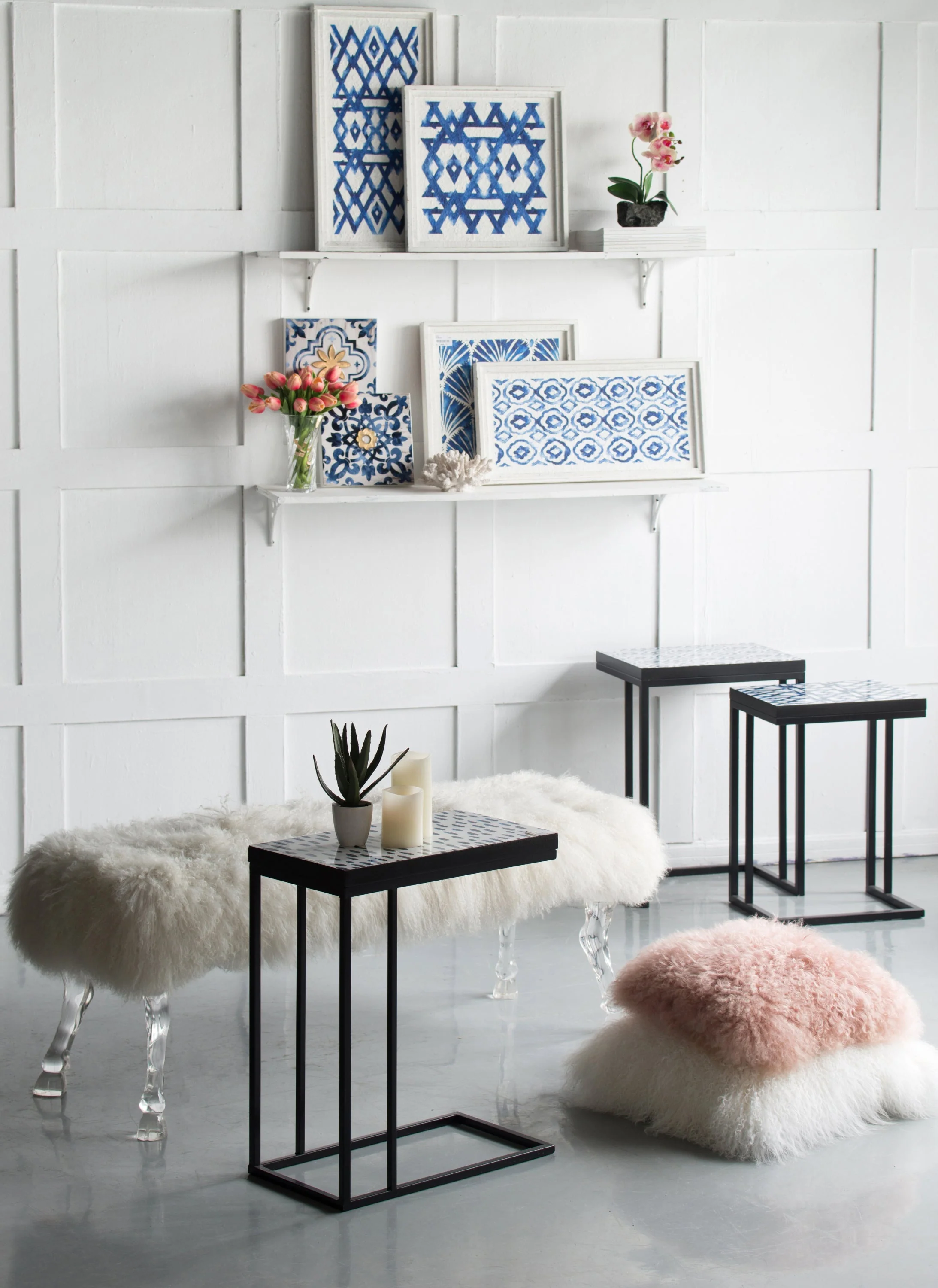 The Mariner’s Motif™ – Set of Coordinated Indigo Panels - Image 10