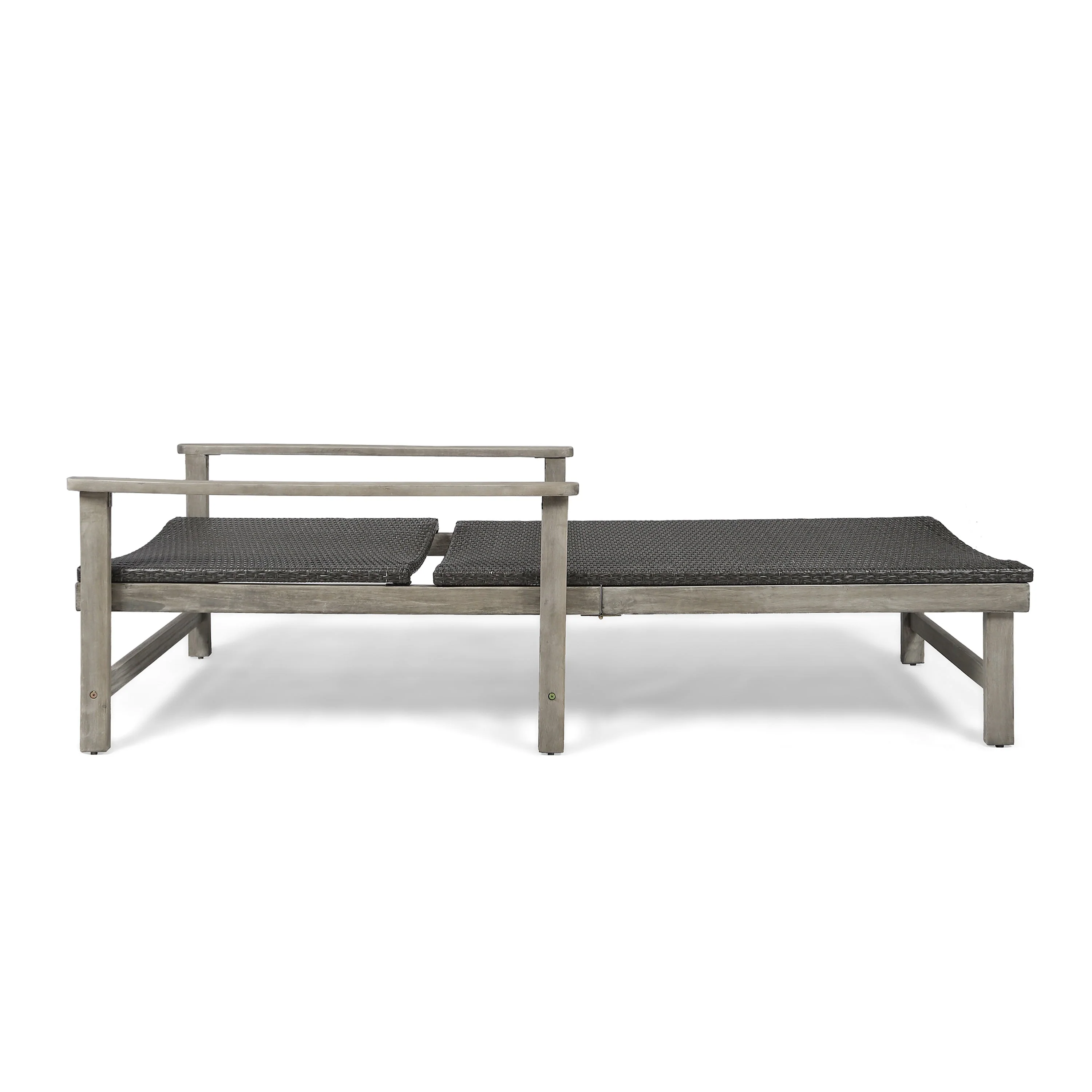 The Solgräns™ Adjustable Acacia Chaise Lounge - Image 3