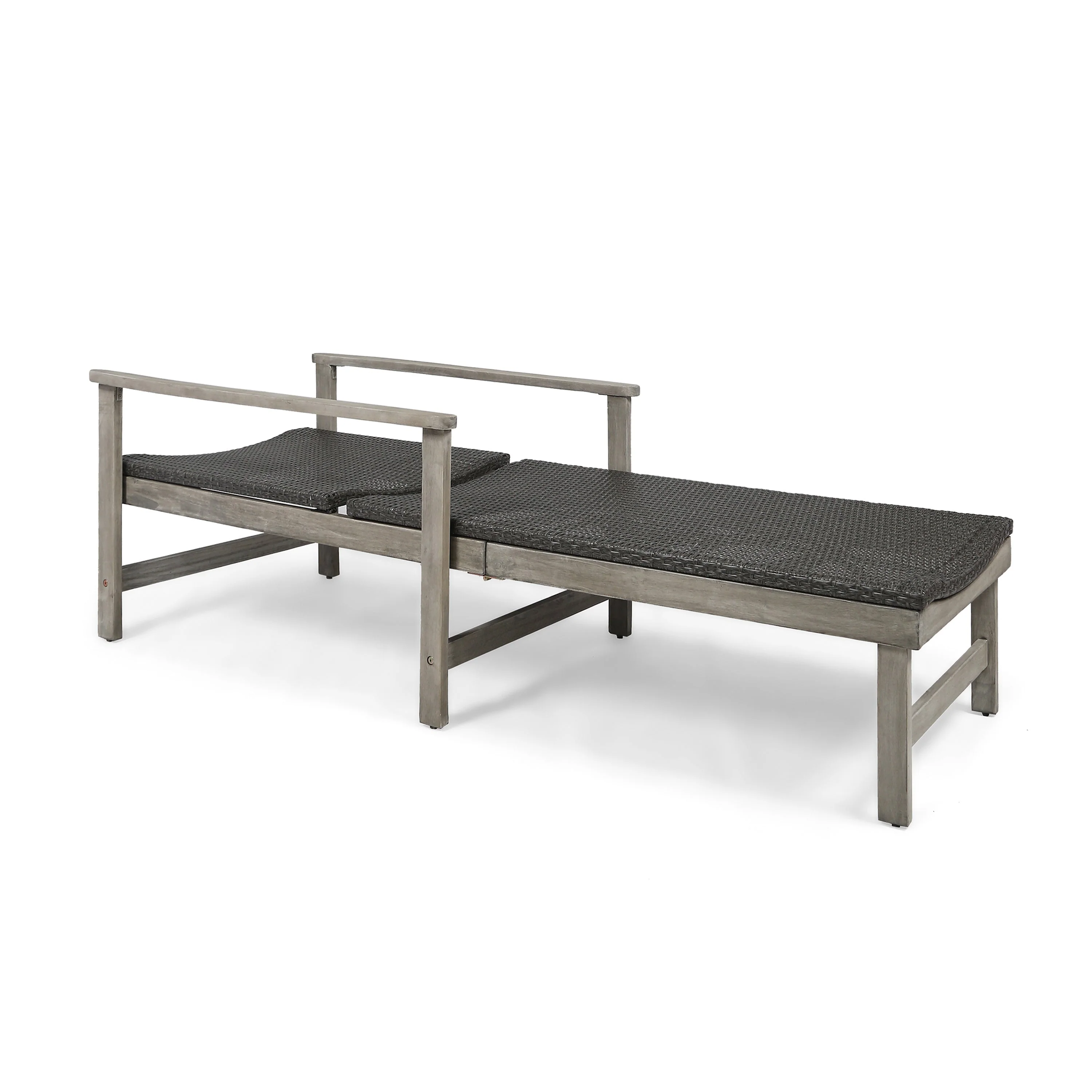 The Solgräns™ Adjustable Acacia Chaise Lounge - Image 8