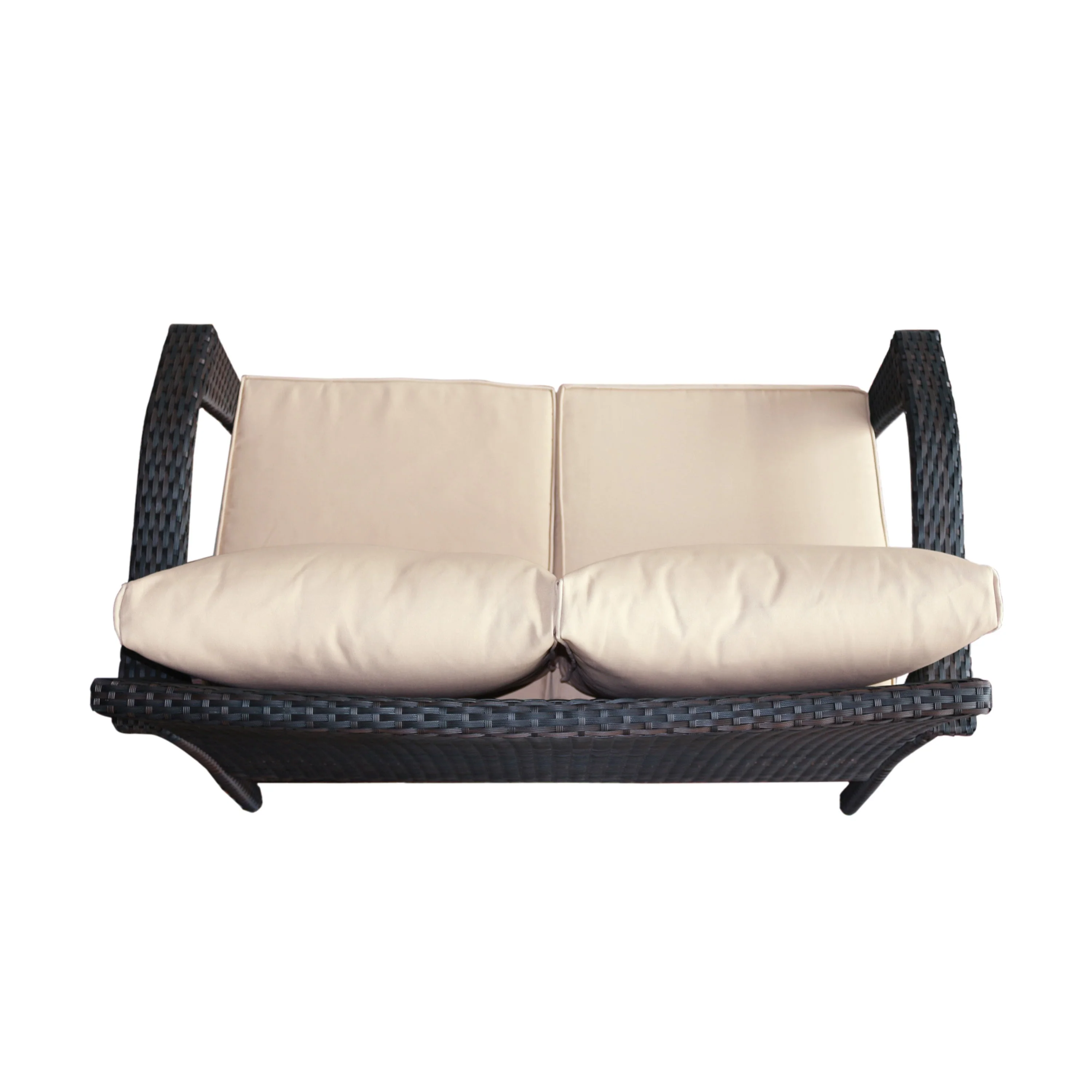 The Superior Comfort All-Weather Wicker Loveseat by Christopher Knight Home - Image 8