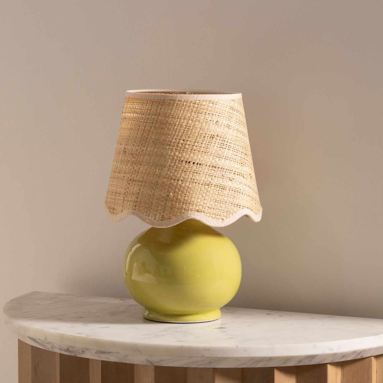 Theisseil Olive Green Table Lamp - Image 3