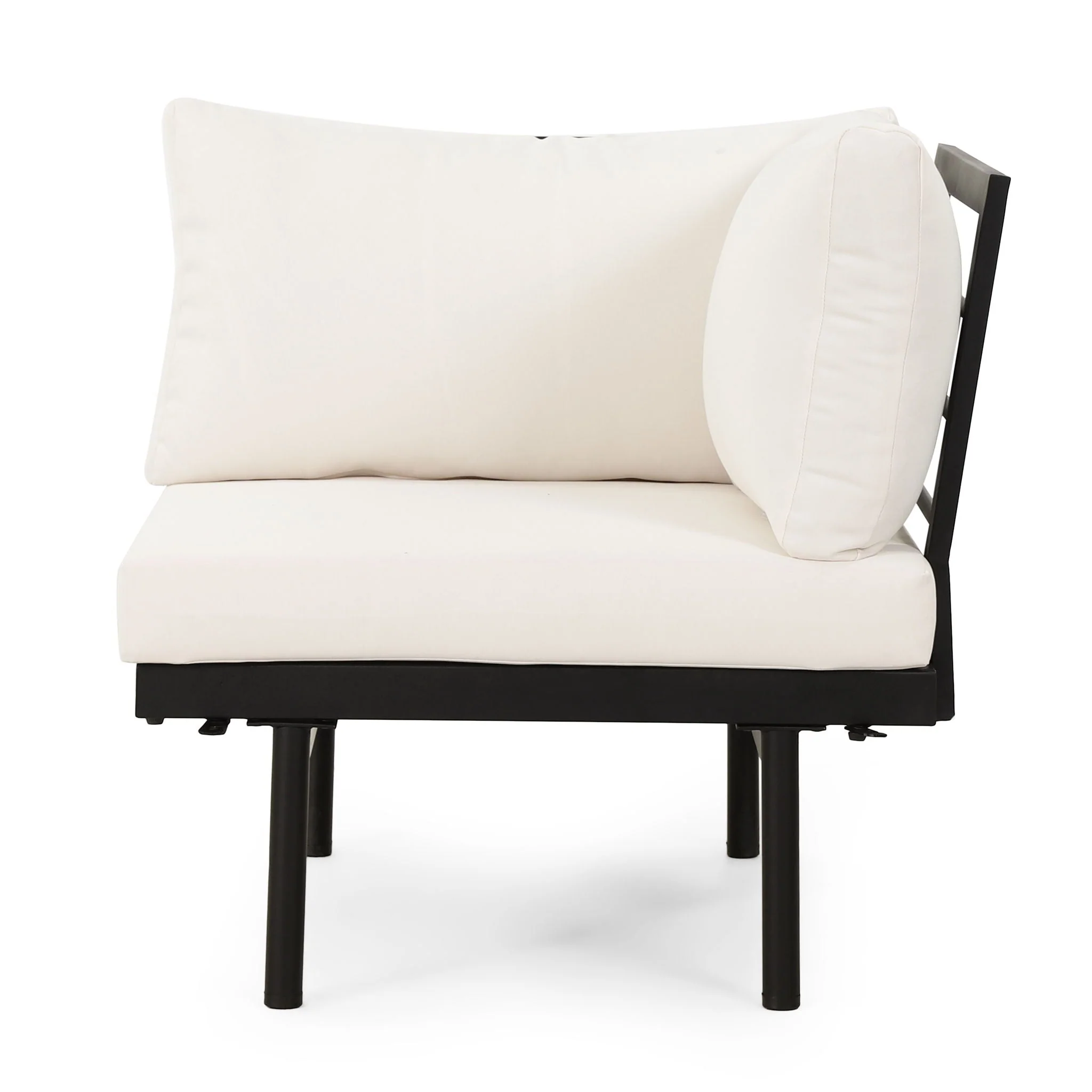Theo - Sofa Corner, Coffee Table - Cream - Image 3