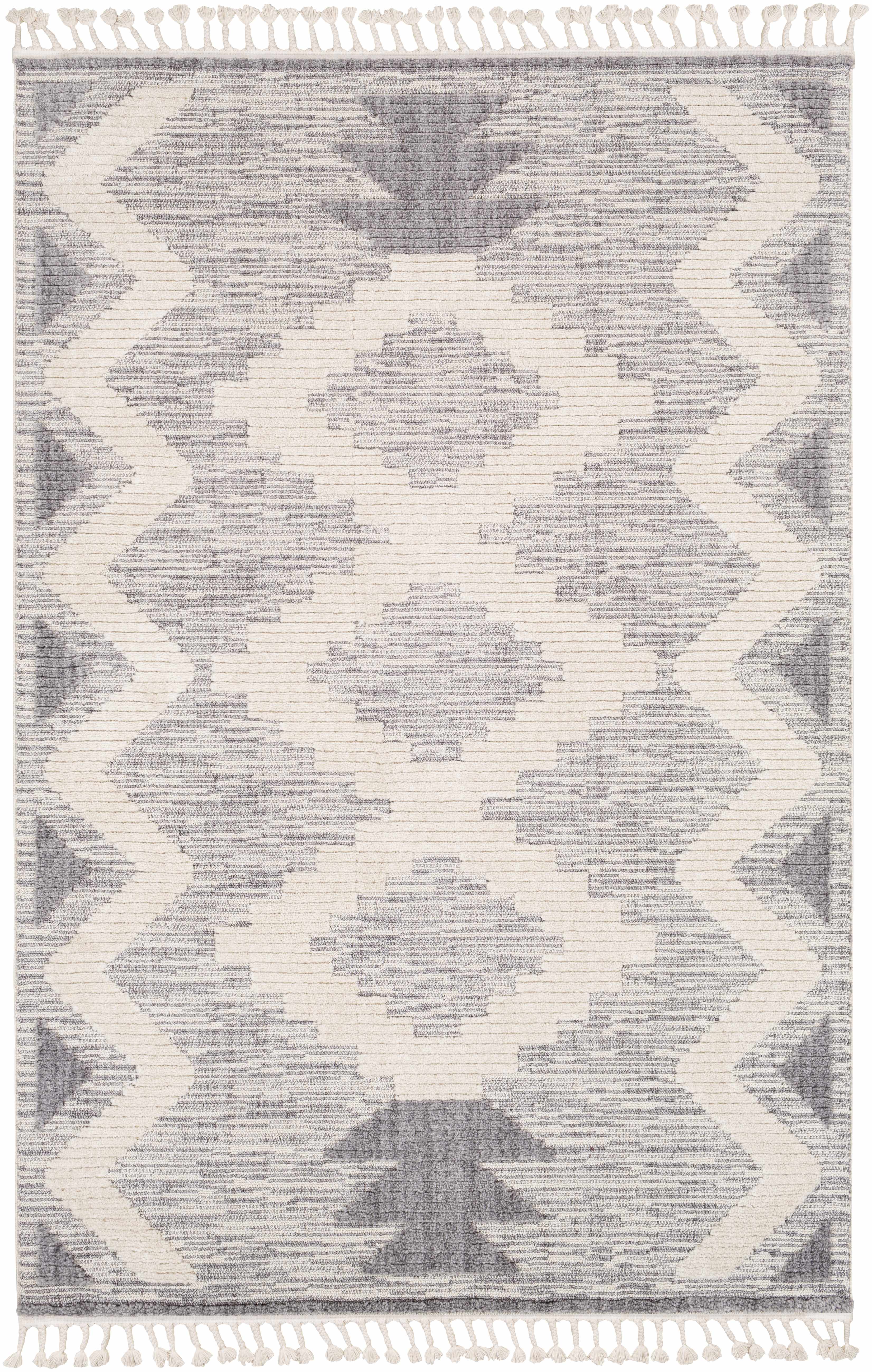 Thornburg High/Low Pile Rug with Tassels - Clearance - Image 8