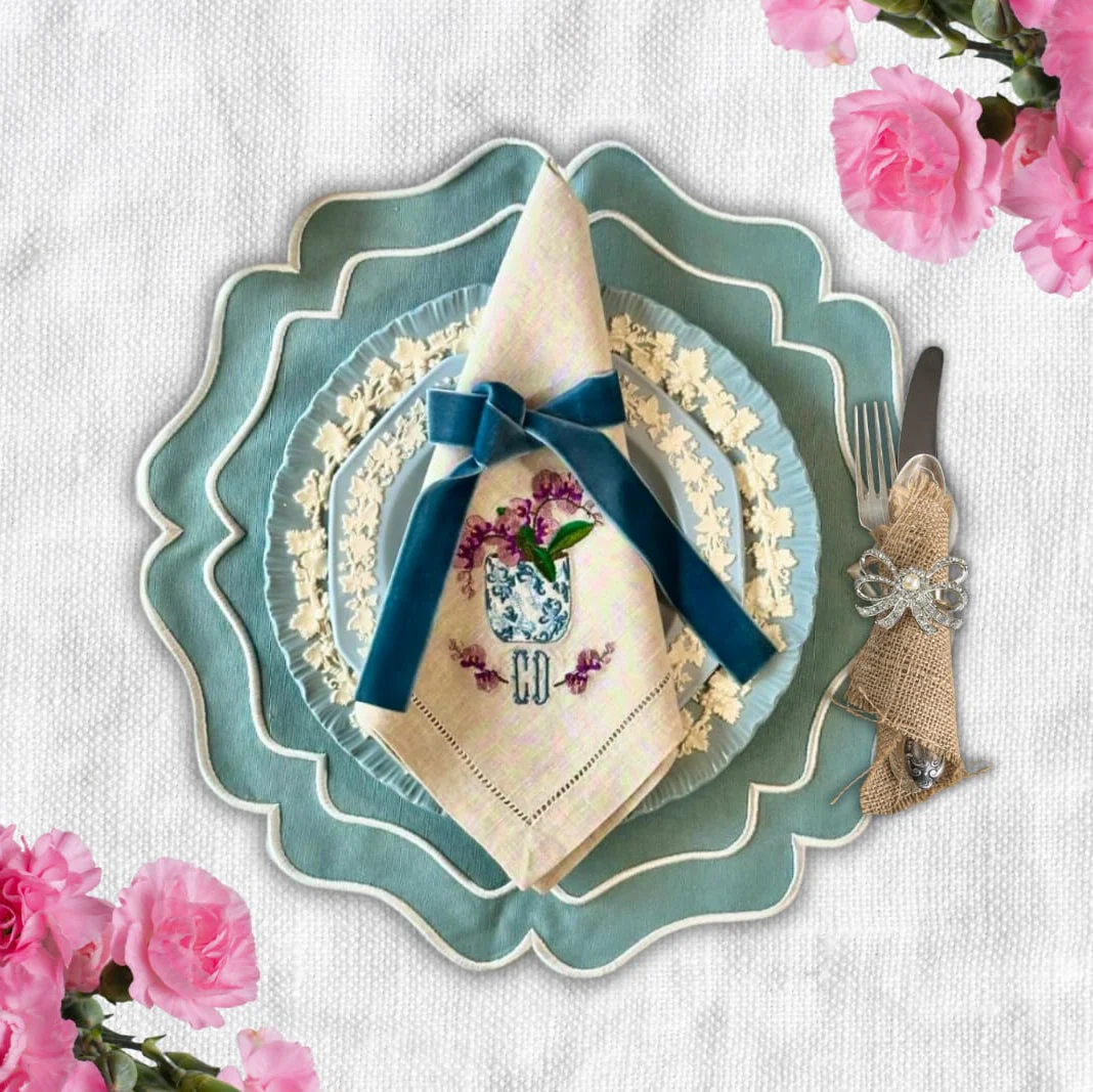 Thrive Blue Fabric Placemat - Image 3