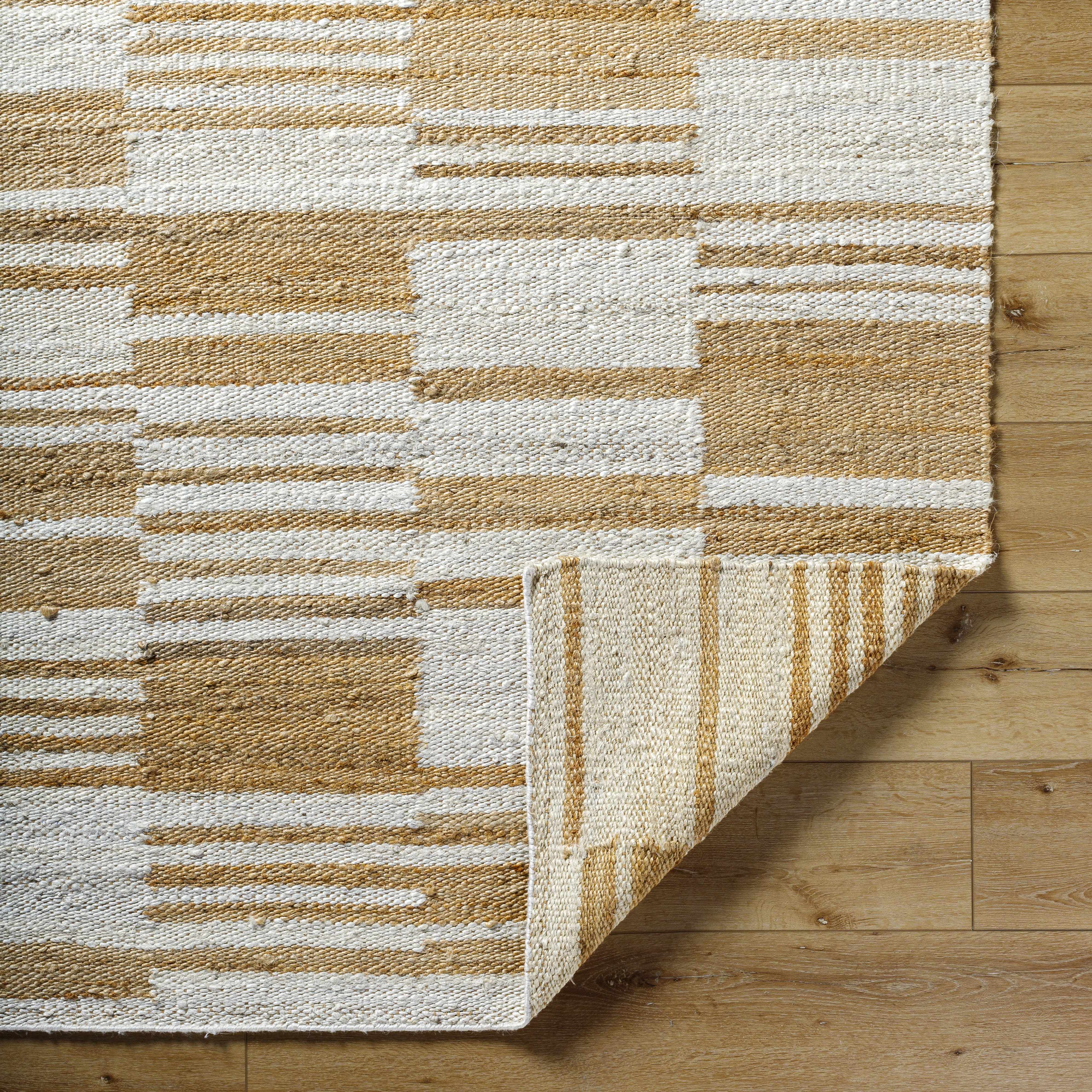 Thyra Broken-Striped Jute Rug - Image 5
