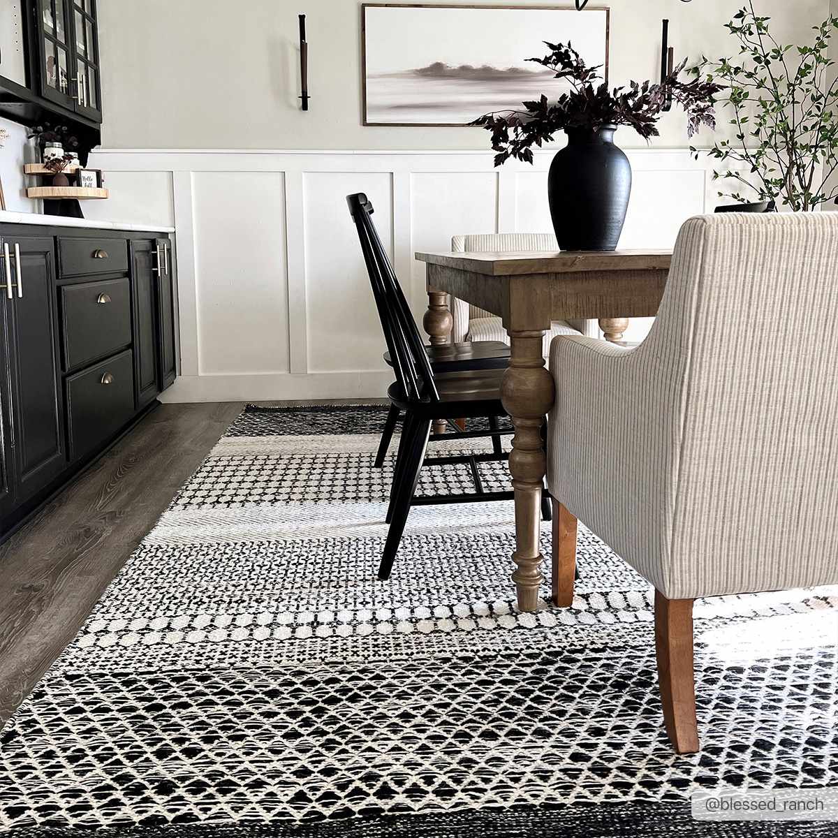 Tideswell Scandi Boho Wool Carpet - Image 3