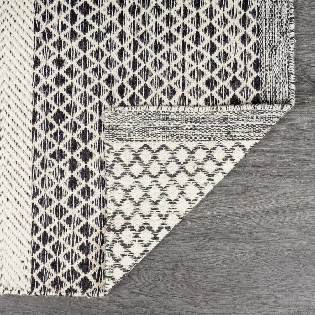 Tideswell Scandi Boho Wool Carpet - Image 4