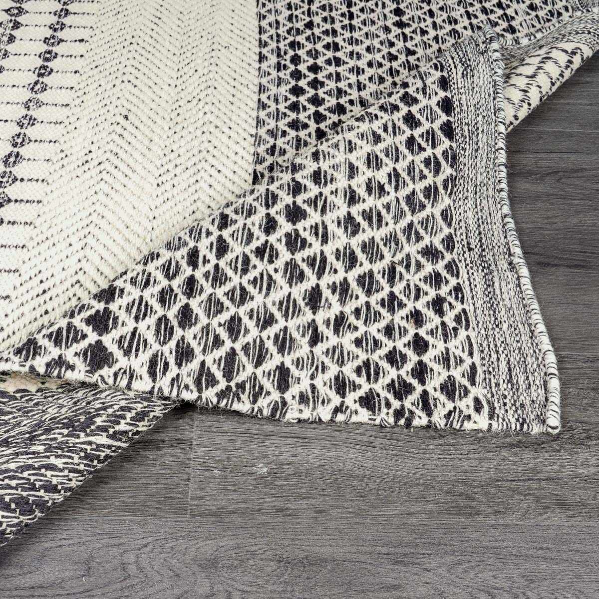Tideswell Scandi Boho Wool Carpet - Image 5