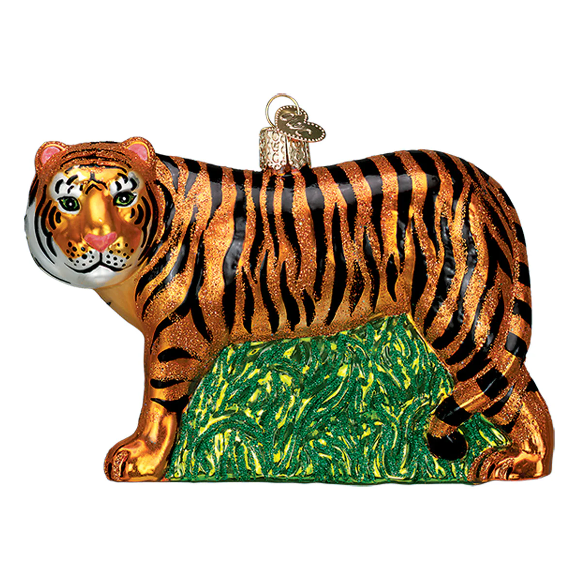 Tiger Ornament by Old World Christmas 1.75 x 3.25 x 4.75 Inches - Image 3