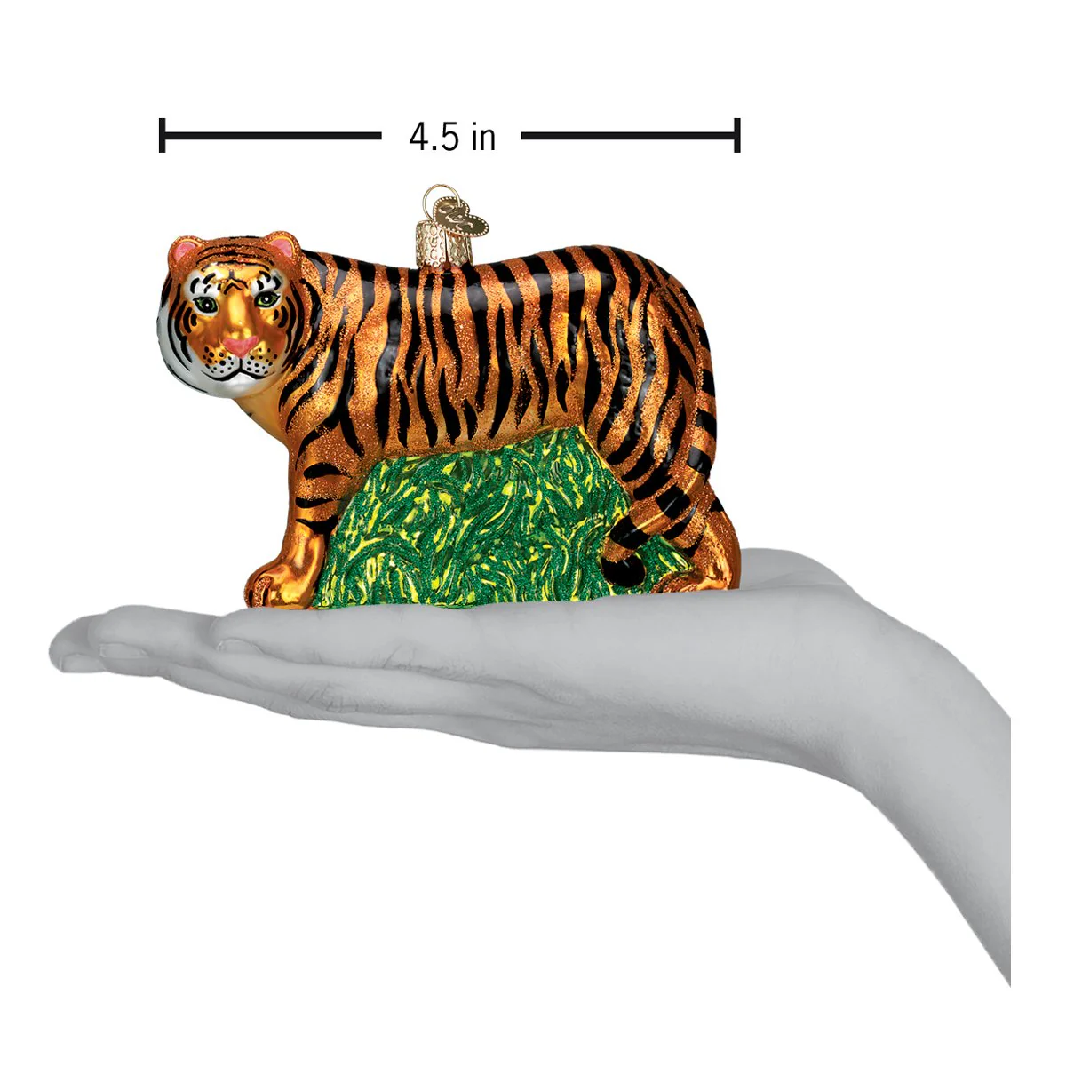 Tiger Ornament by Old World Christmas 1.75 x 3.25 x 4.75 Inches - Image 6