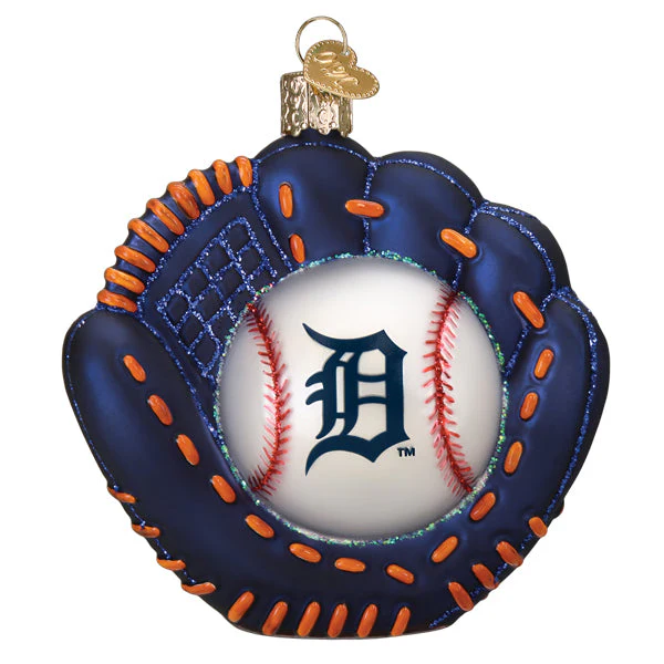 Tigers Baseball Mitt Ornament - Image 3