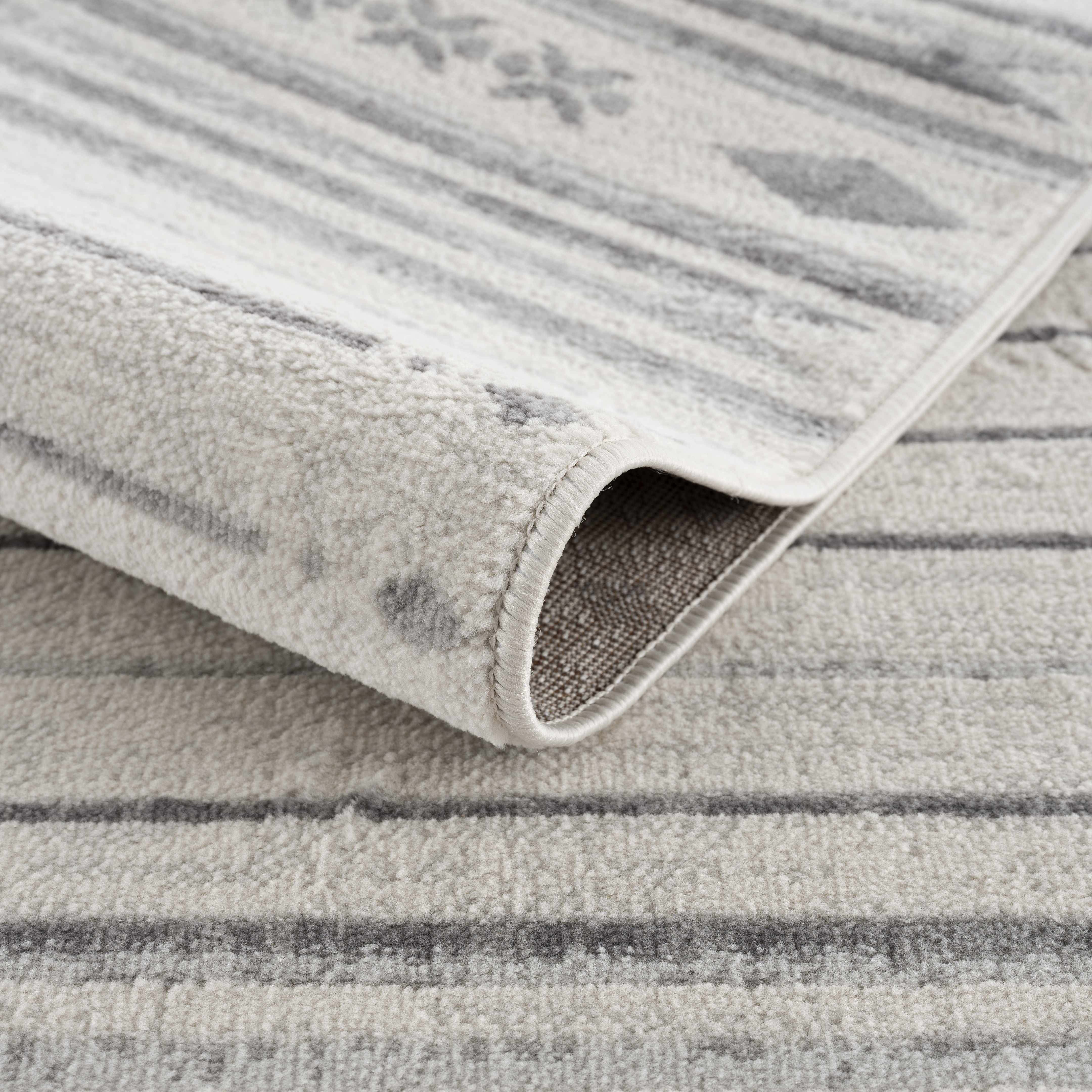 Tigri Aztec Ivory & Gray 2325 Area Rug - Clearance - Image 7