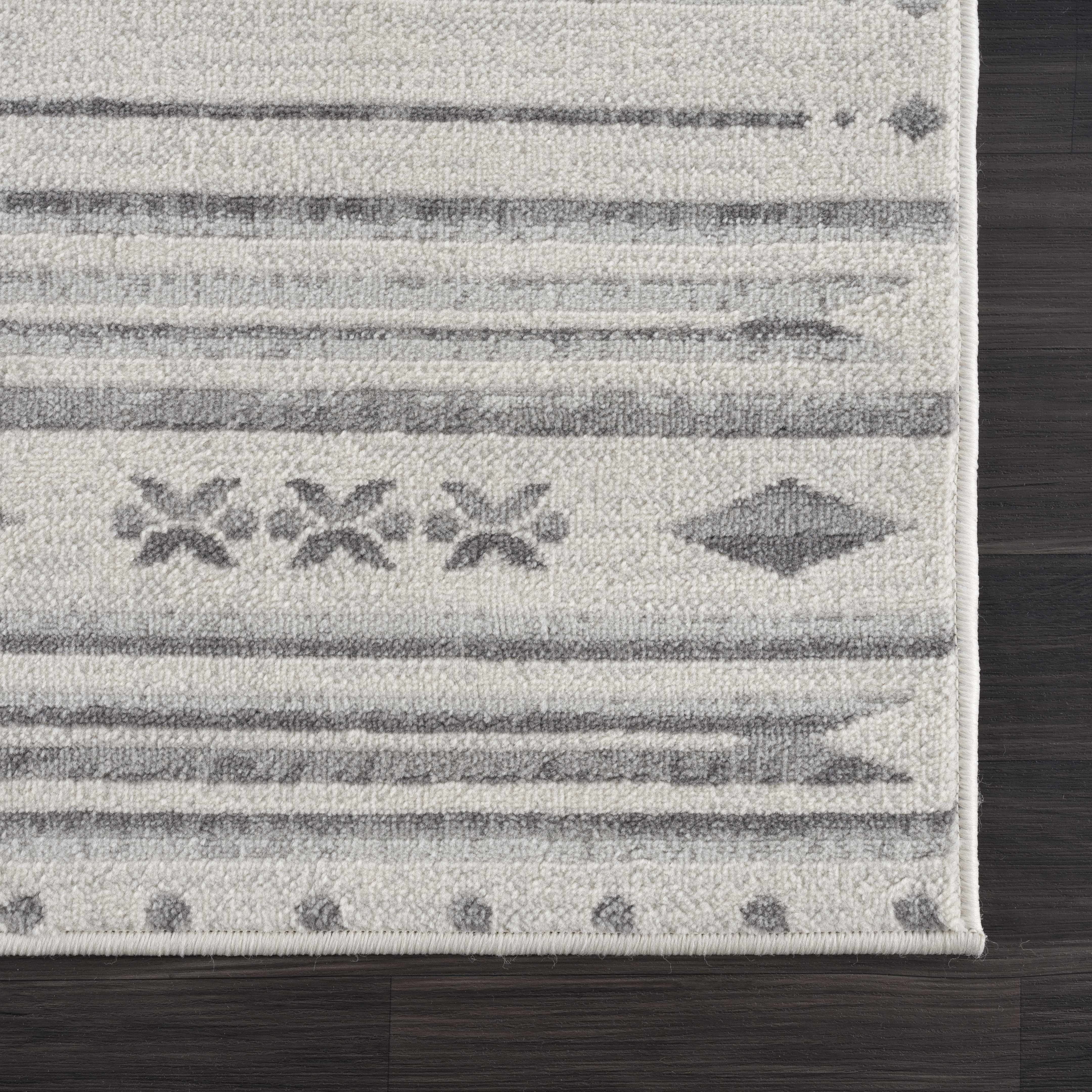 Tigri Aztec Ivory & Gray 2325 Area Rug - Clearance - Image 8