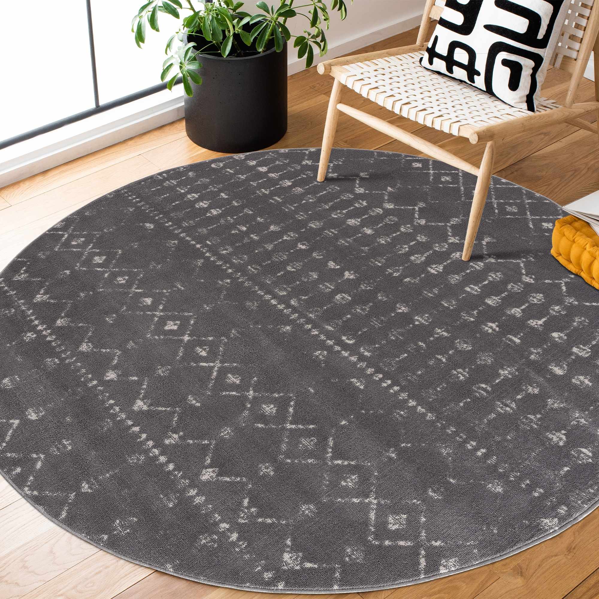 Tigrican Charcoal 2329 Area Rug - Clearance - Image 10