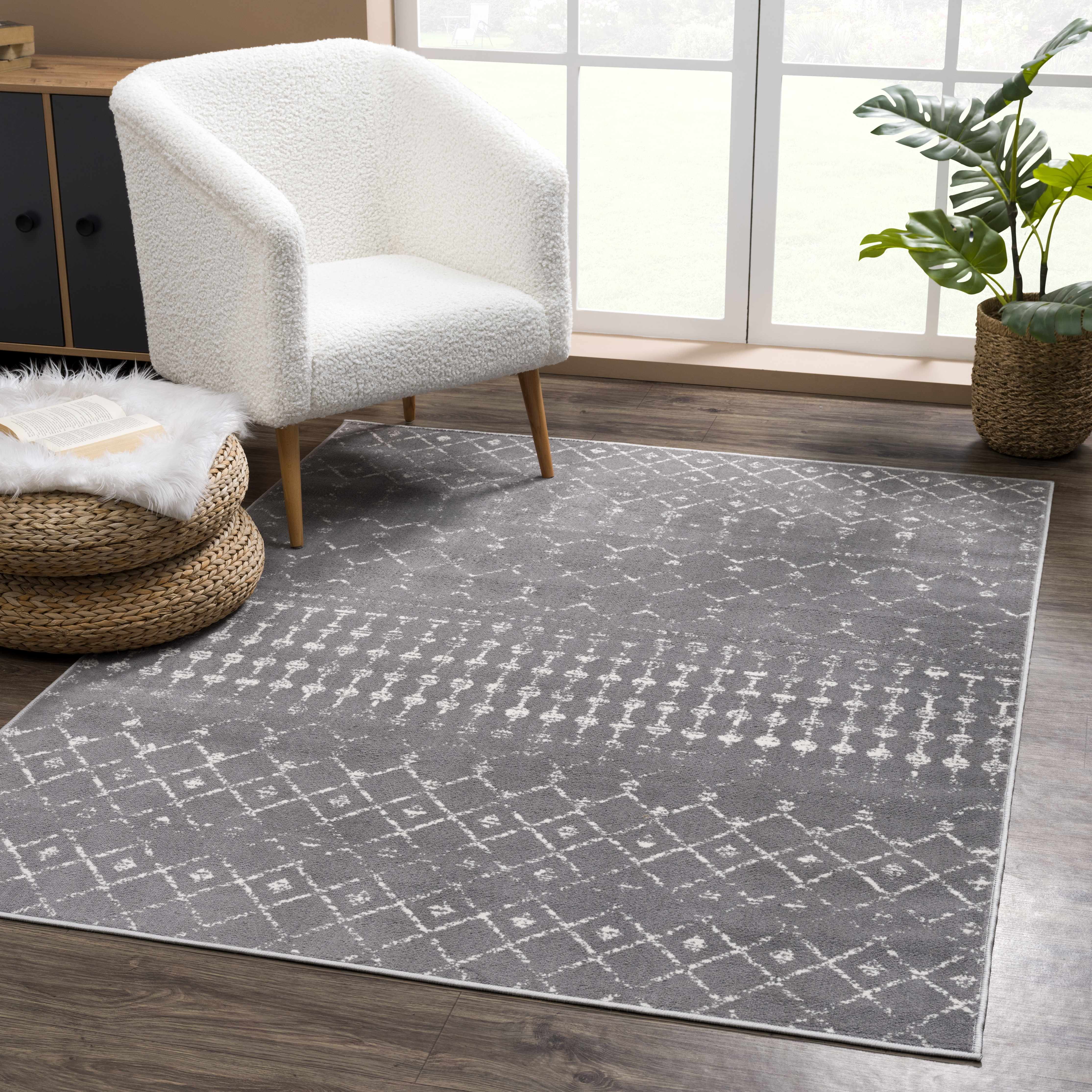 Tigrican Charcoal 2329 Area Rug - Clearance - Image 3