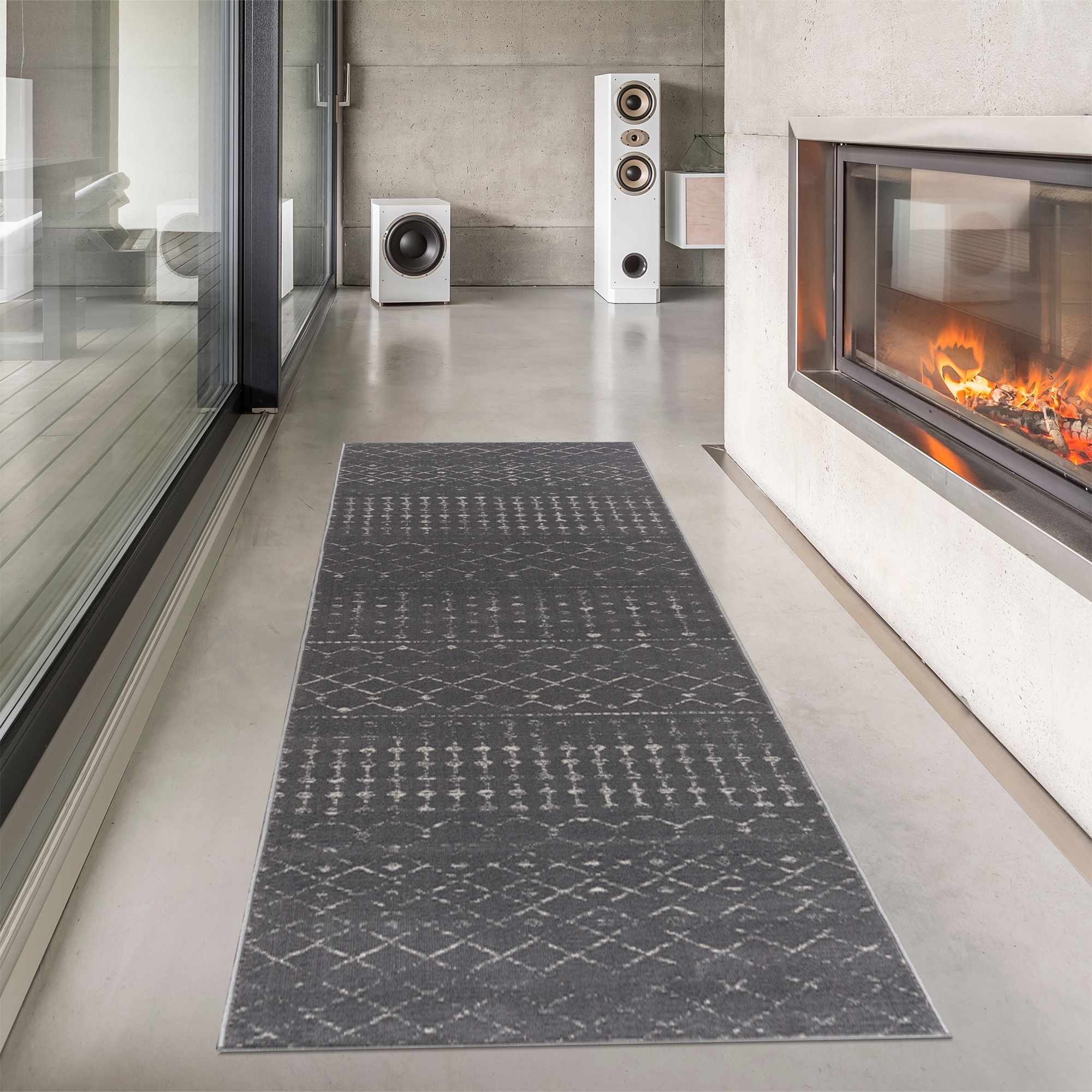 Tigrican Charcoal 2329 Area Rug - Clearance - Image 7